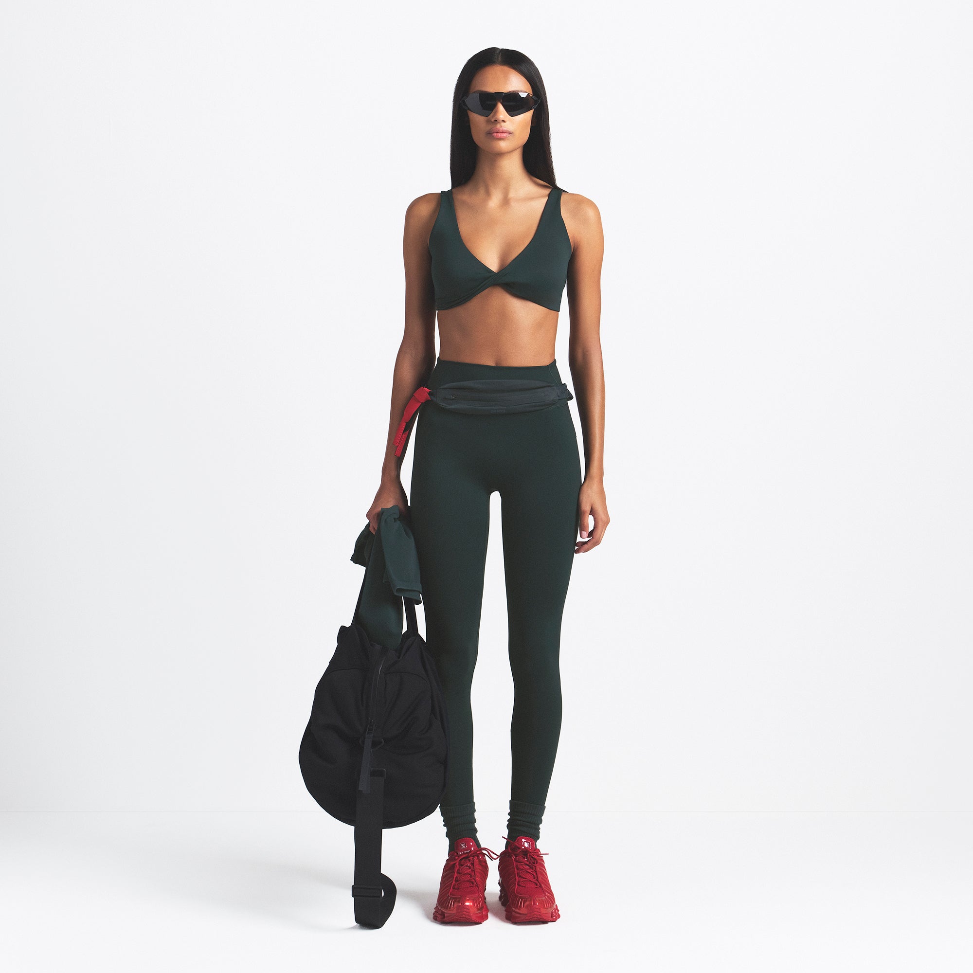 Twist-Front Bra