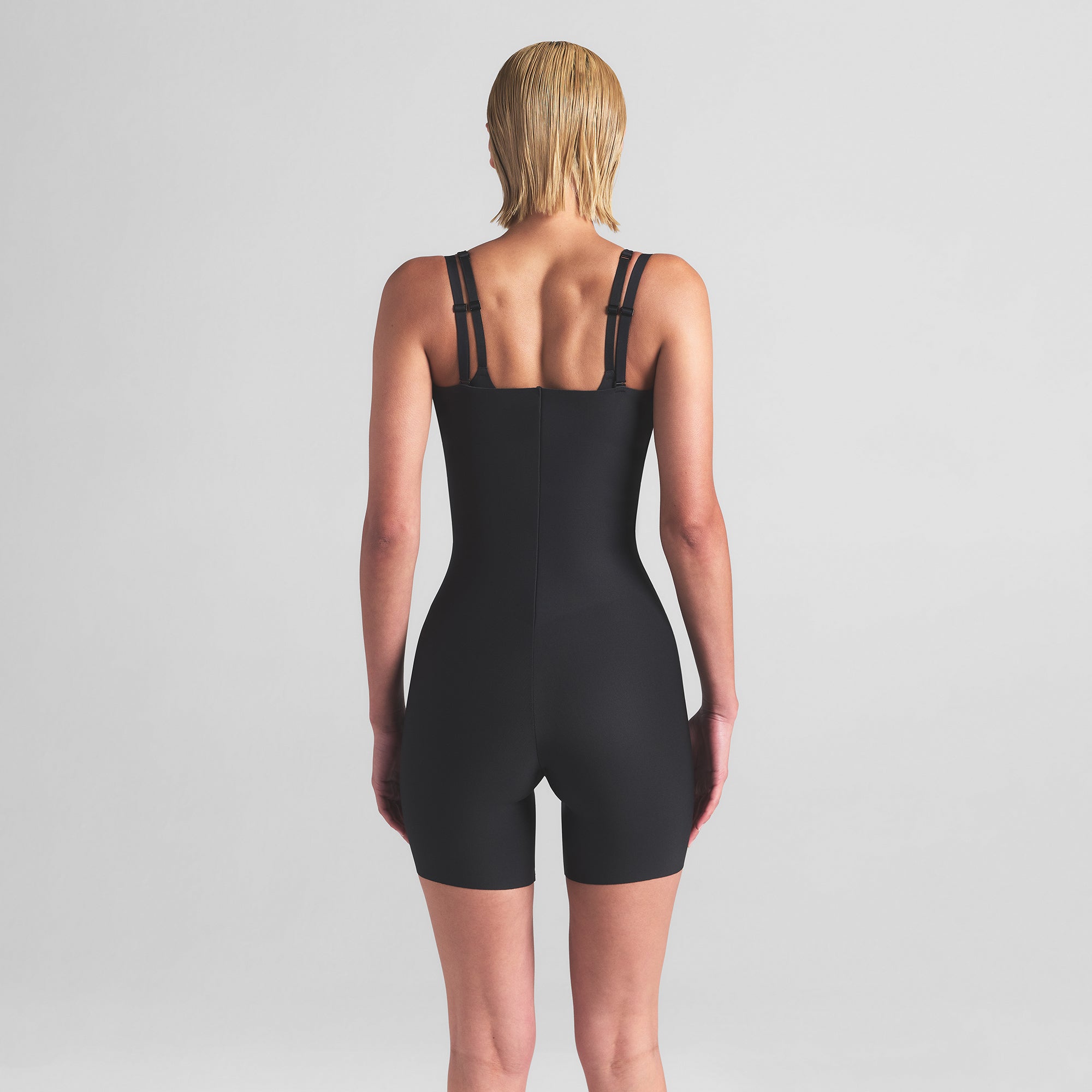 Core Sculpt Open Bust Mid Thigh Bodysuit - Image 5