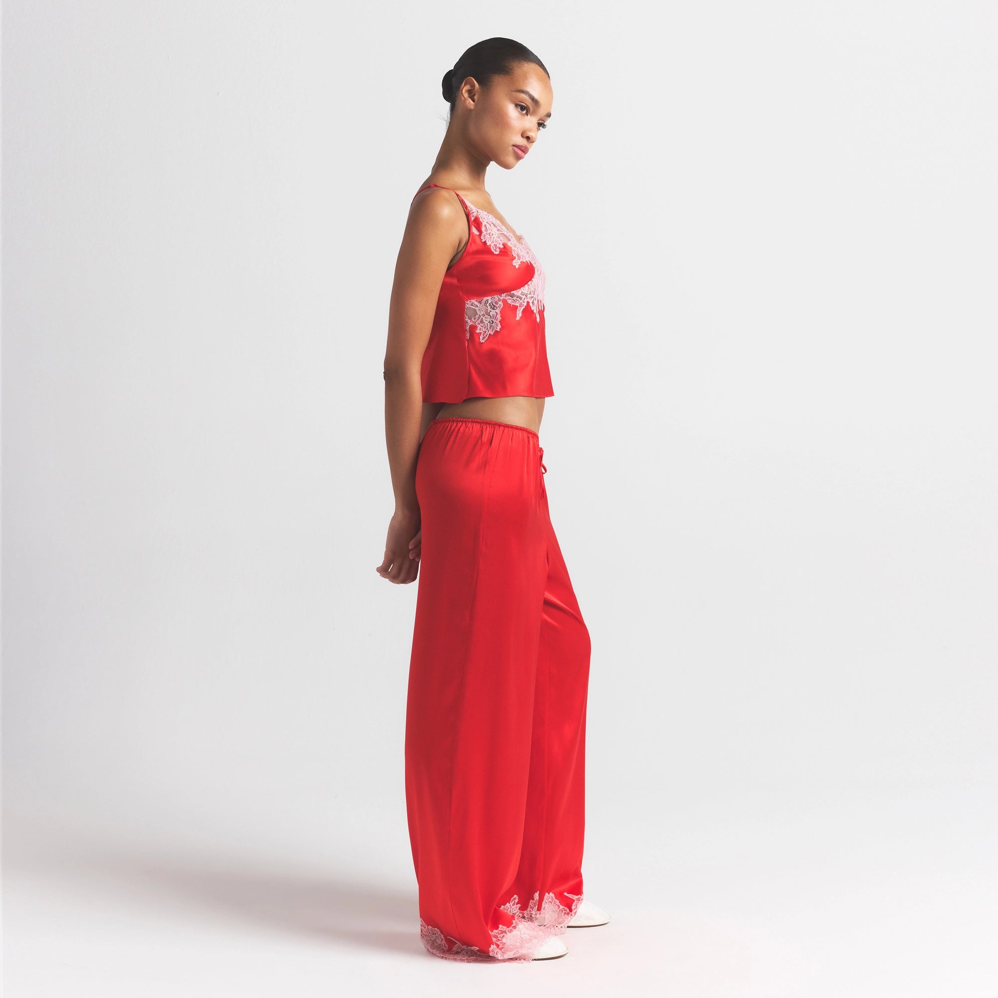 Lace Straight Leg Pant - Image 3