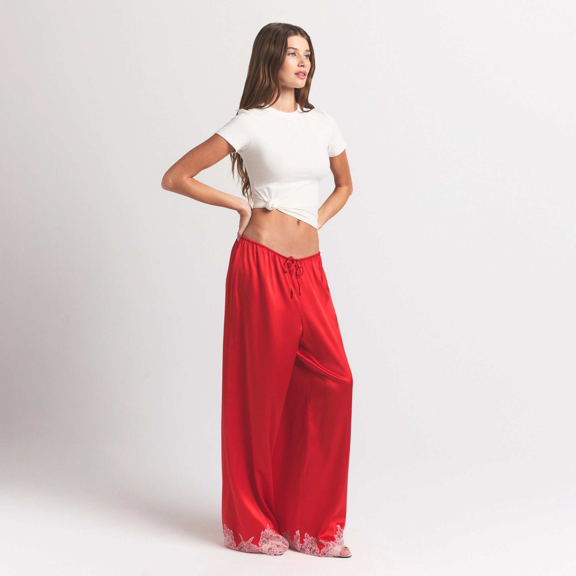 Lace Straight Leg Pant - Image 6