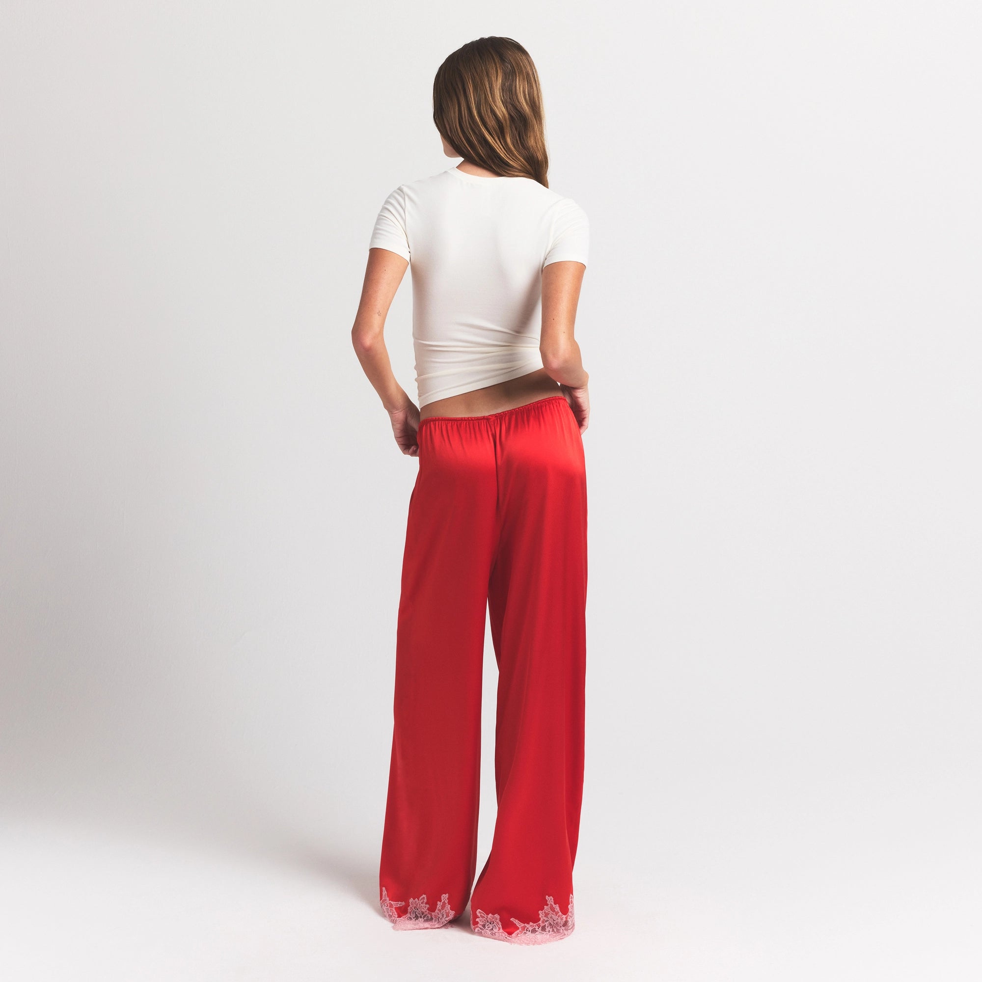 Lace Straight Leg Pant - Image 7