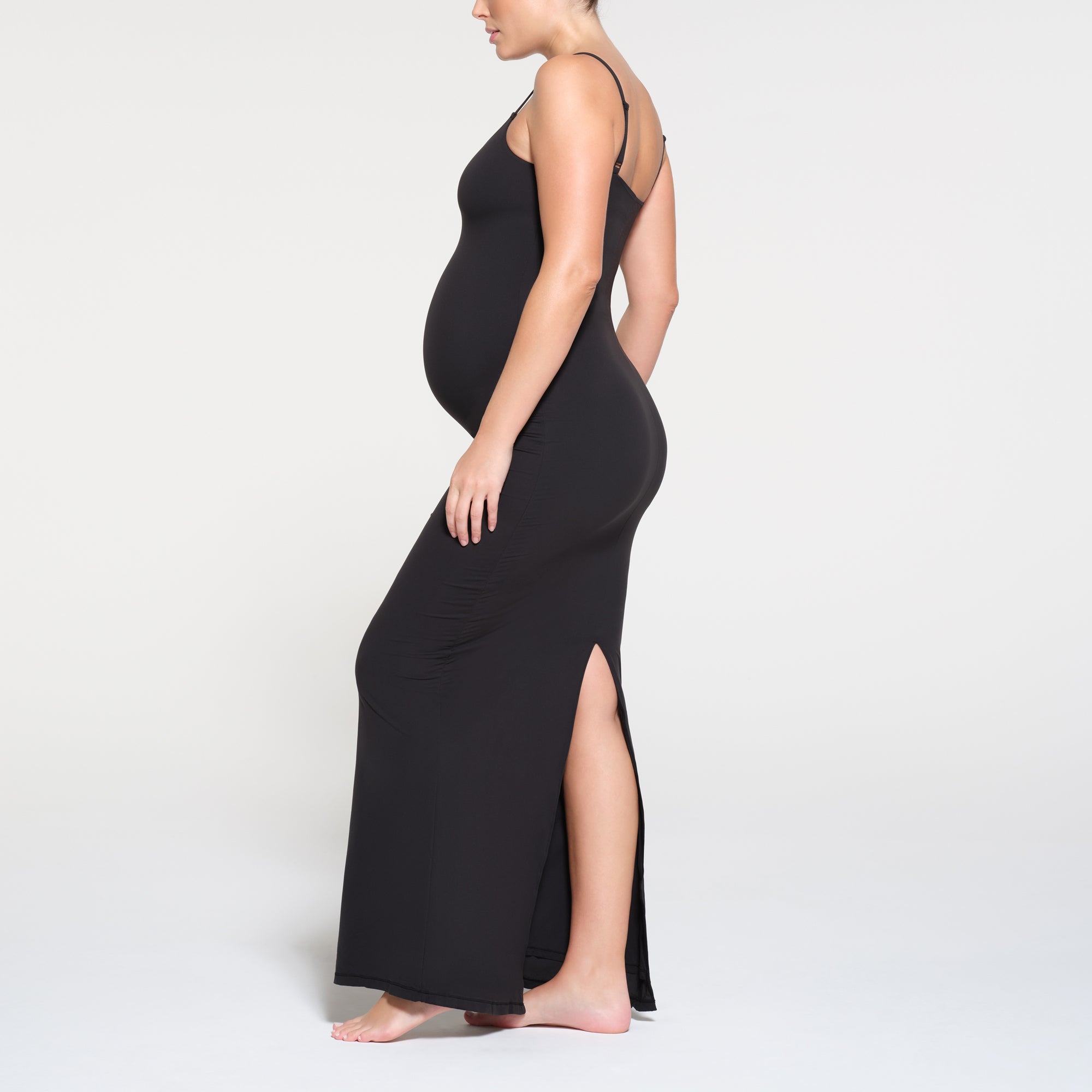 Maternity Long Slip Dress - Image 2