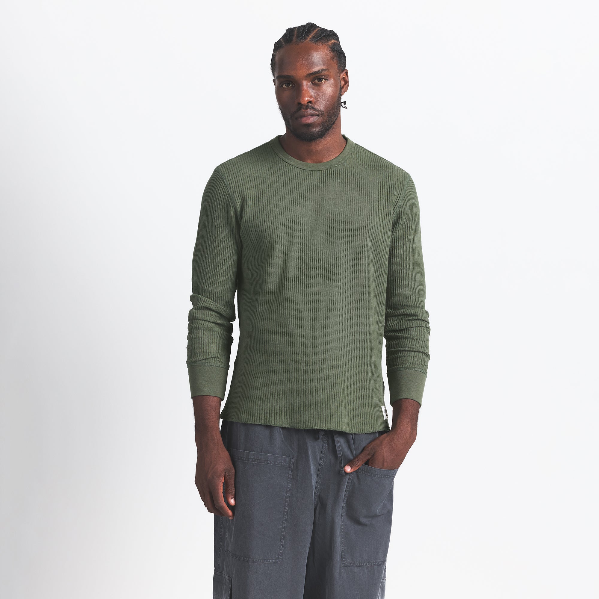 Mens Long Sleeve Top - Image 2