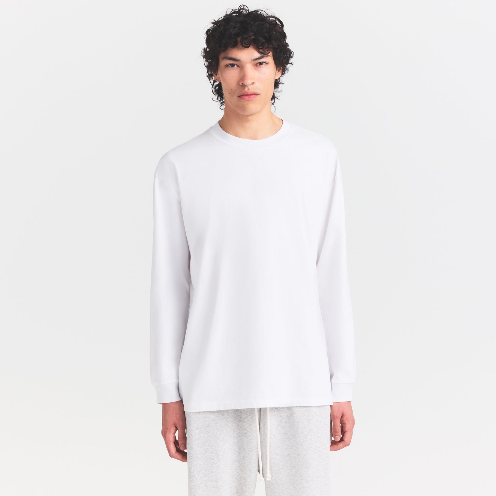 Mens Relaxed Long Sleeve T-Shirt - Image 2