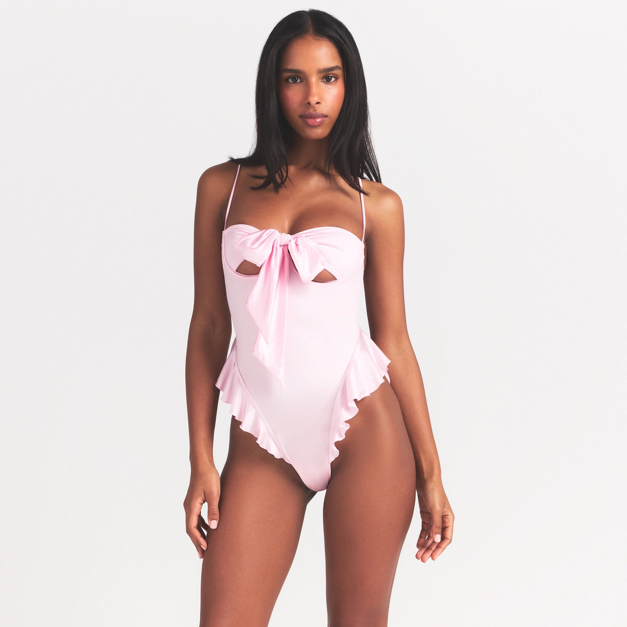 Tie Front Teddy - Image 2