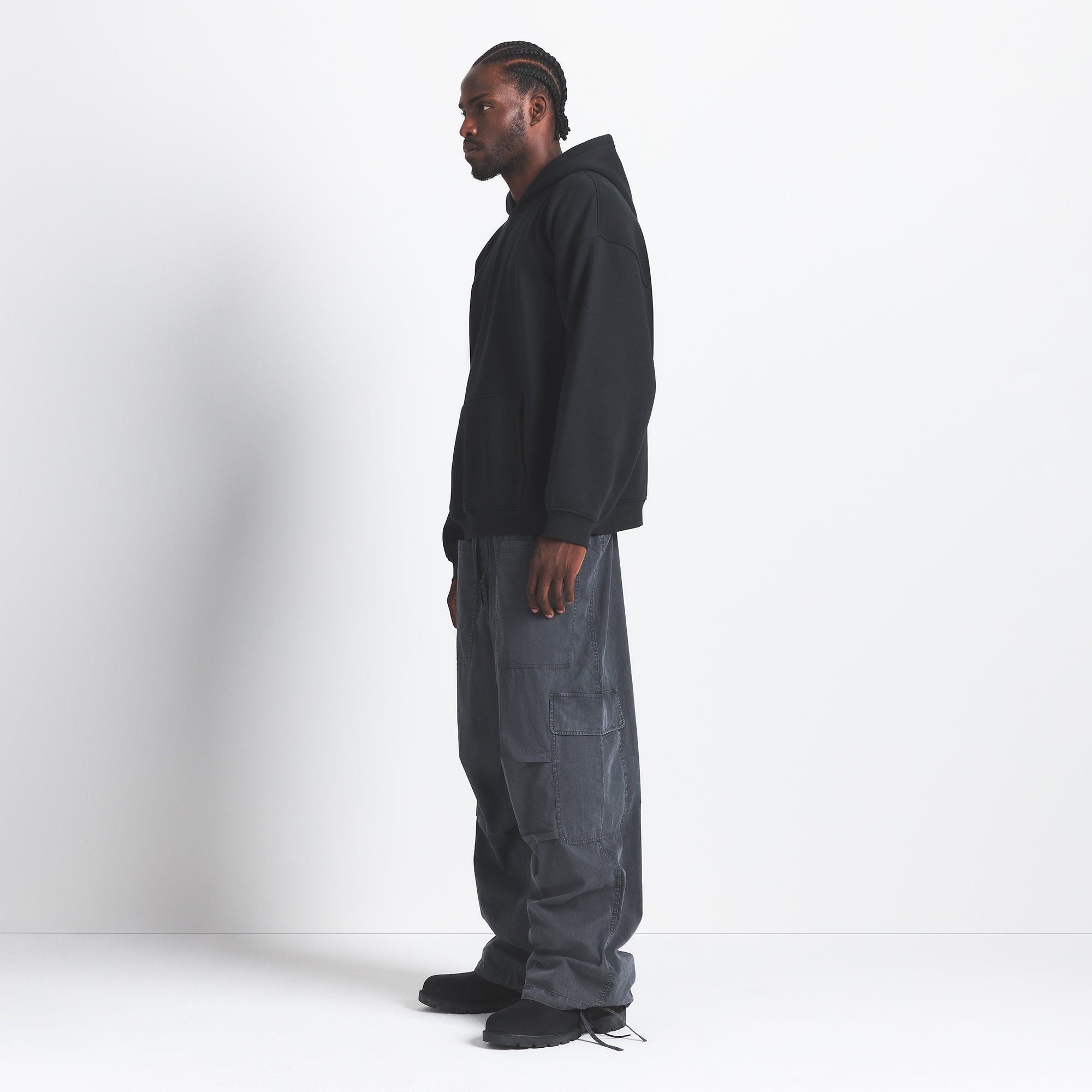 Mens Relaxed Hoodie - Image 3