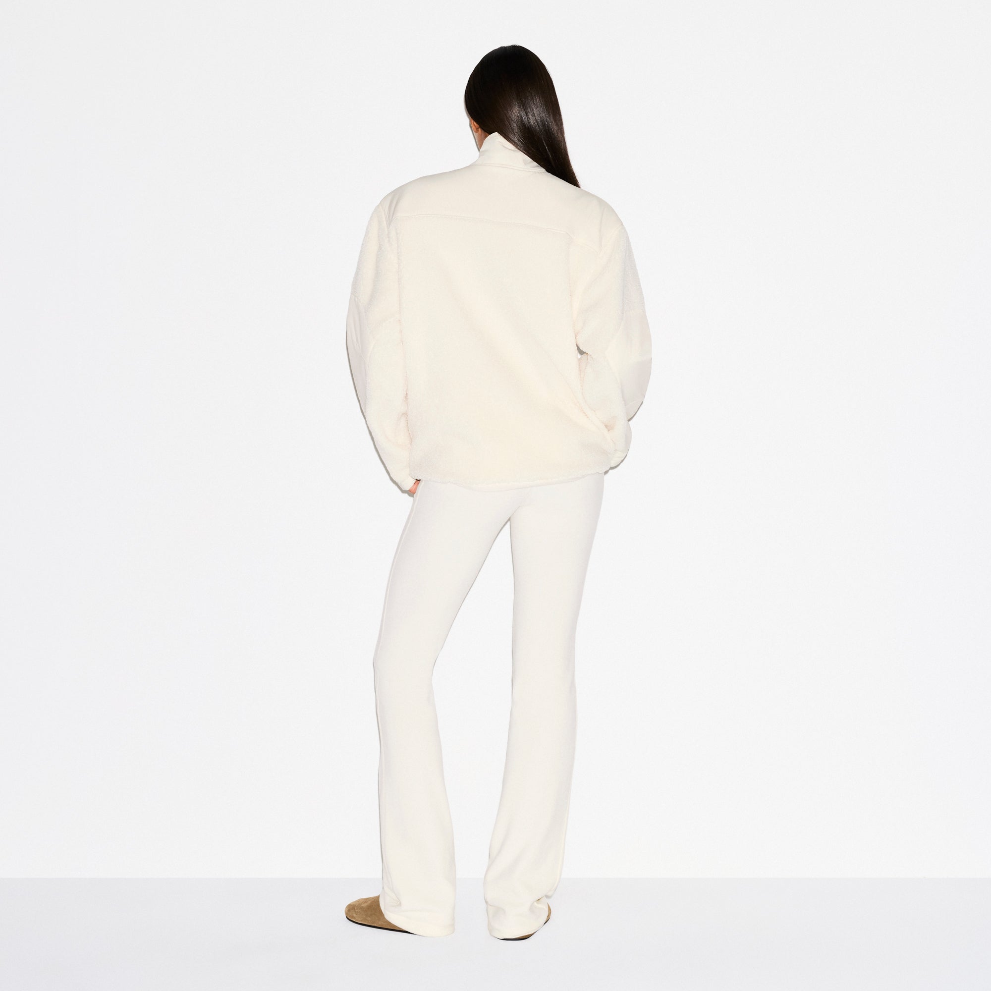 Oversized Half Zip Up Pullover - Image 4