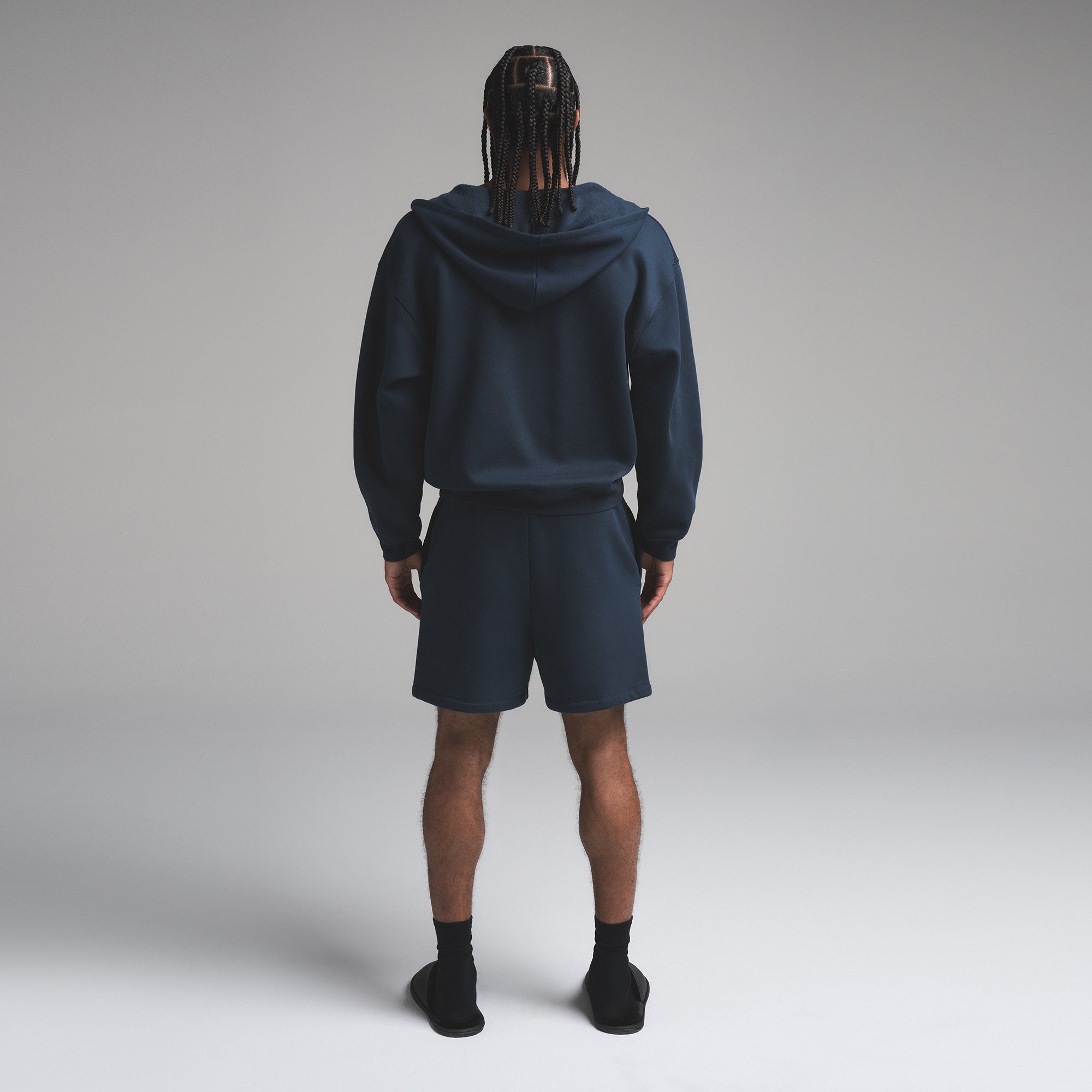 Mens Relaxed Zip Up Hoodie - Image 5