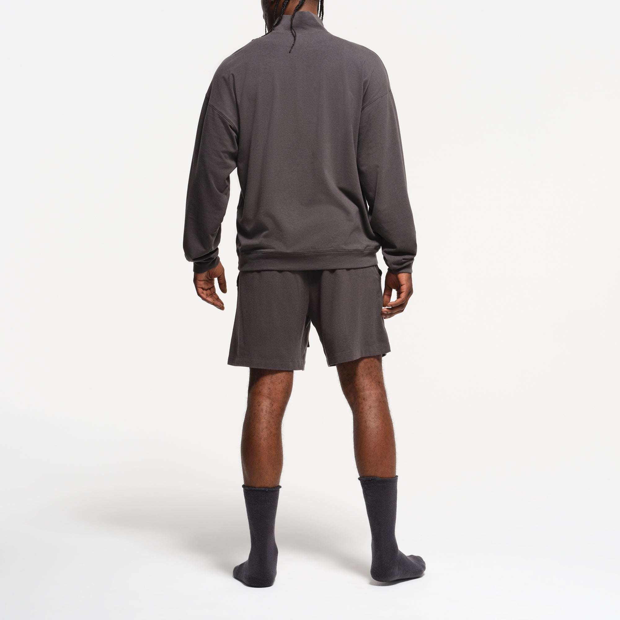 Mens Relaxed Quarter Zip Pullover - Image 3