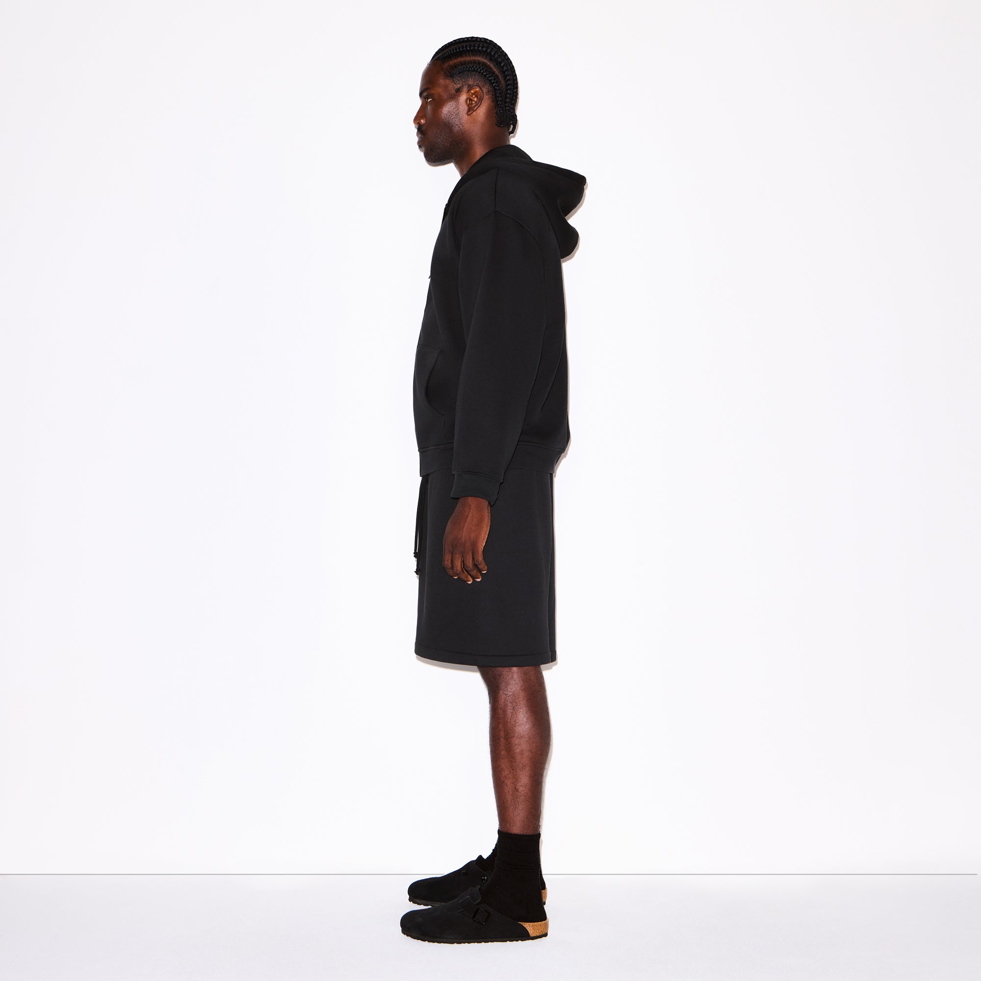 Mens Relaxed Zip Up Hoodie - Image 3