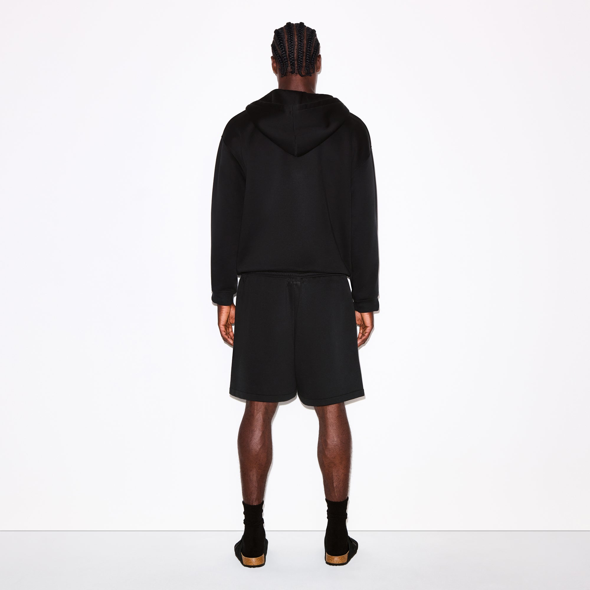 Mens Relaxed Zip Up Hoodie - Image 4