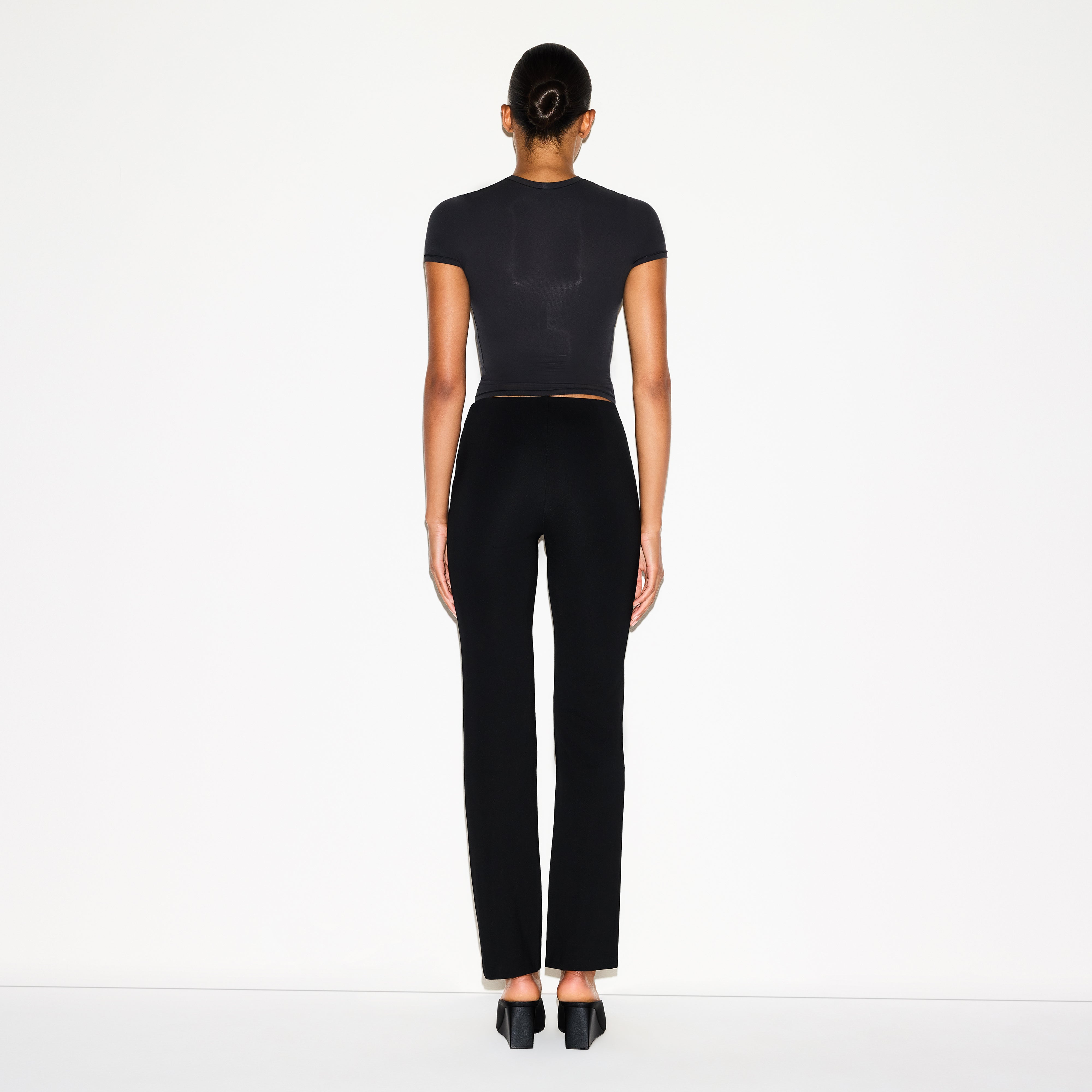 High-Waisted Pintuck Straight Leg Pant - Image 4