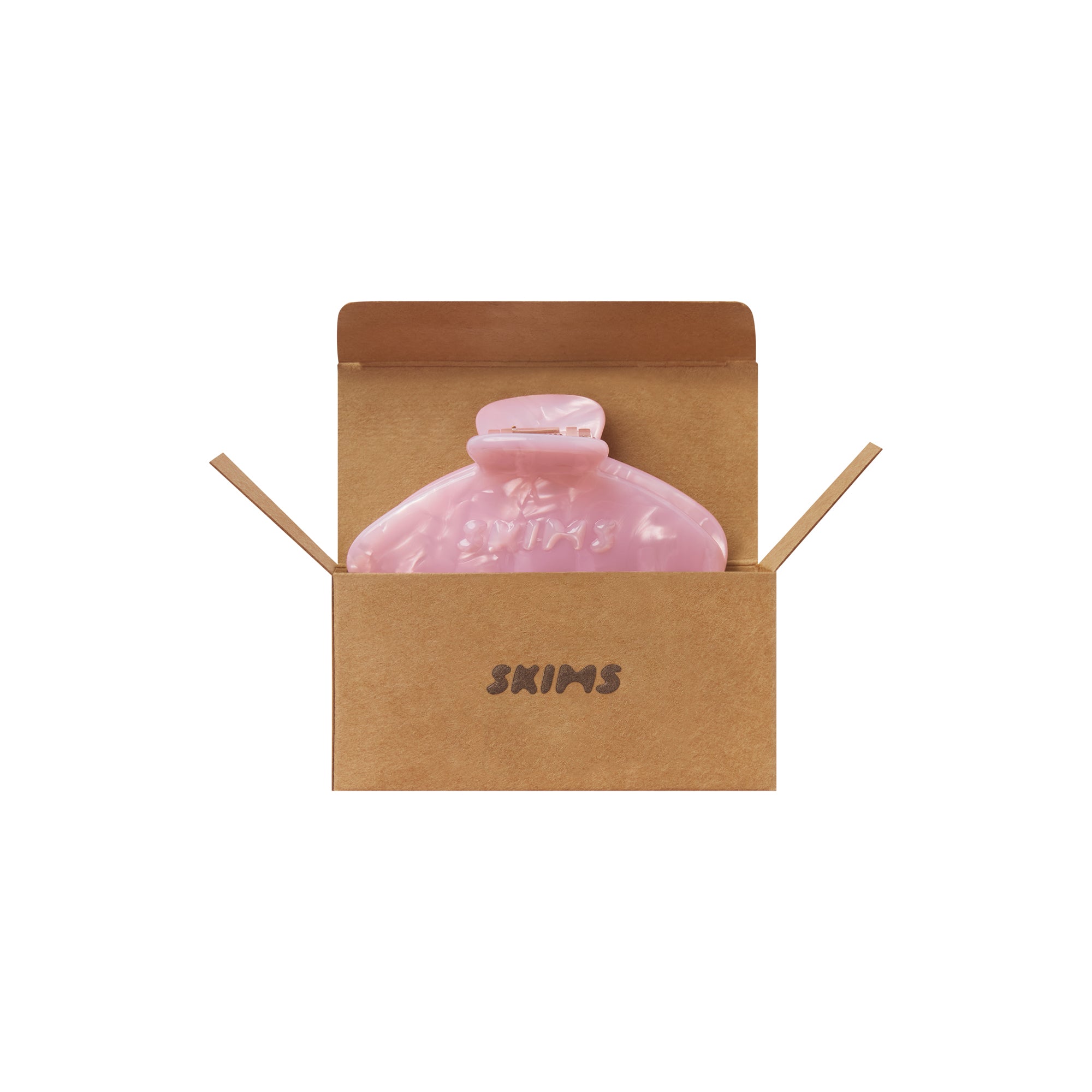 Embossed Logo Mini Claw Clip