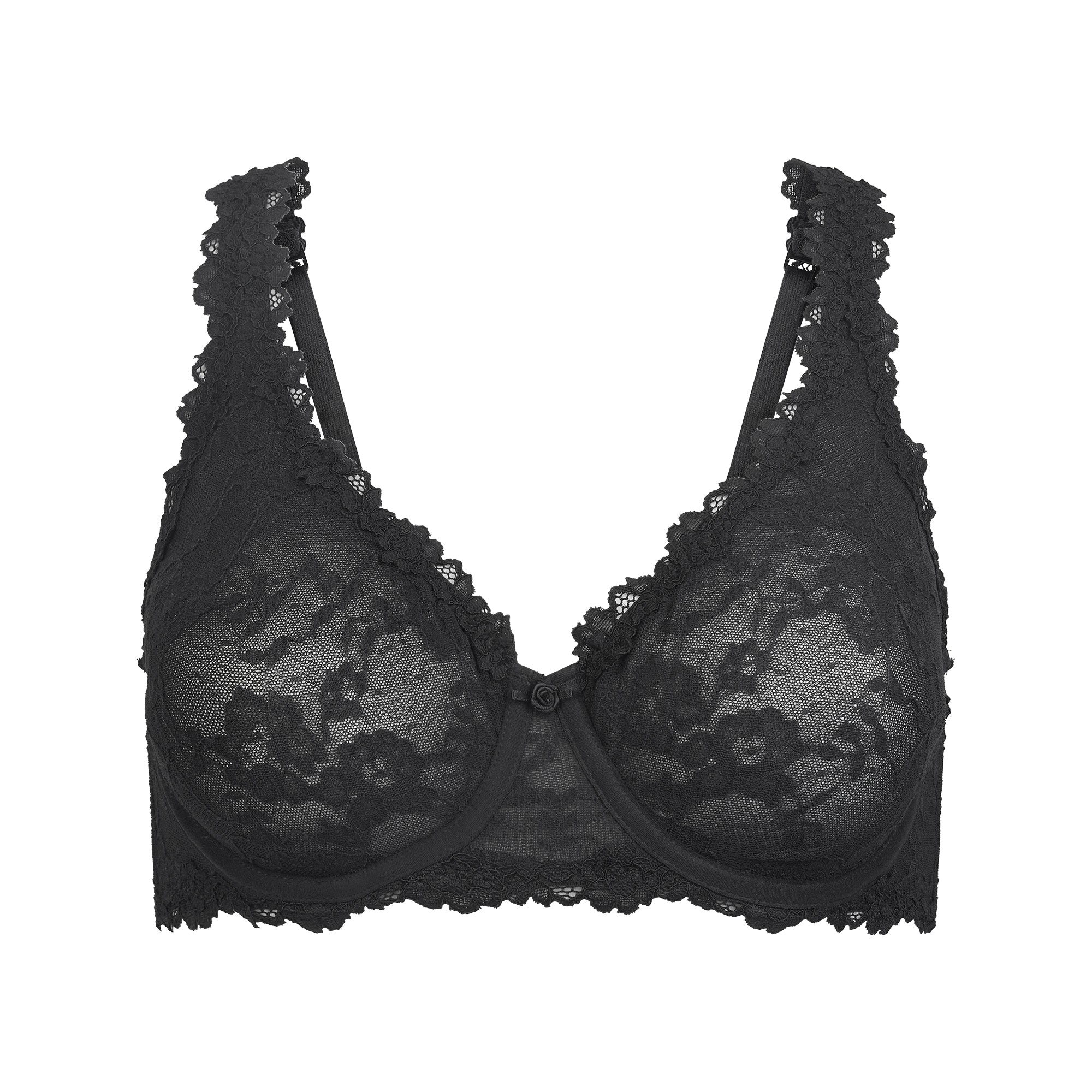 Unlined Full Coverage Bra - Image 6