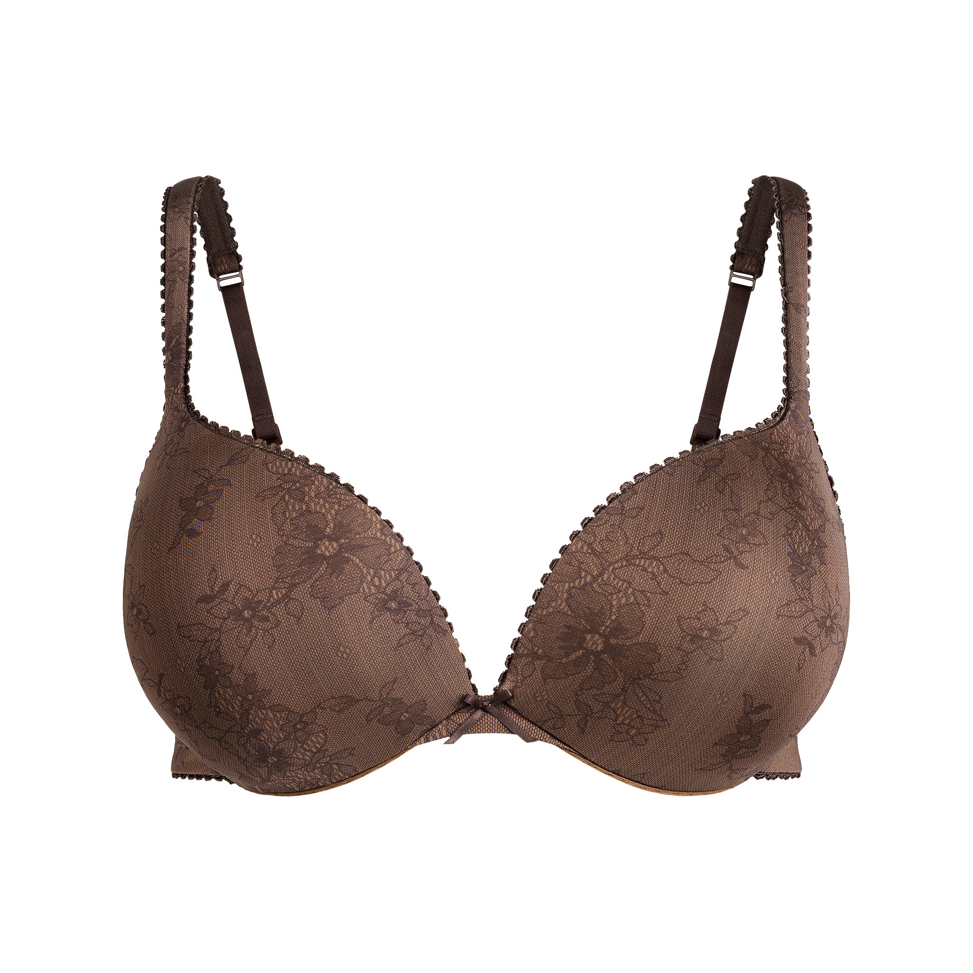 Picot Teardrop Push-Up Bra - Image 6