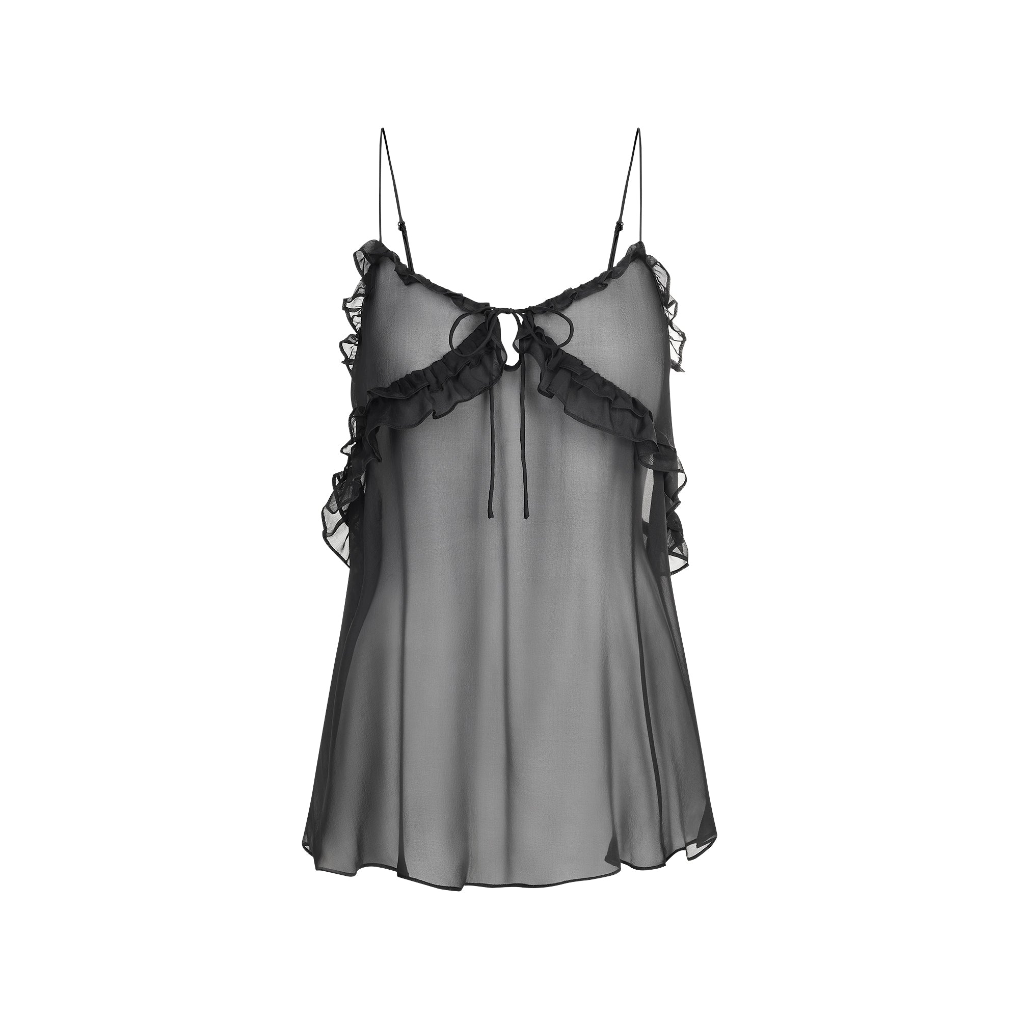Tie Front Slip Dress - Image 7