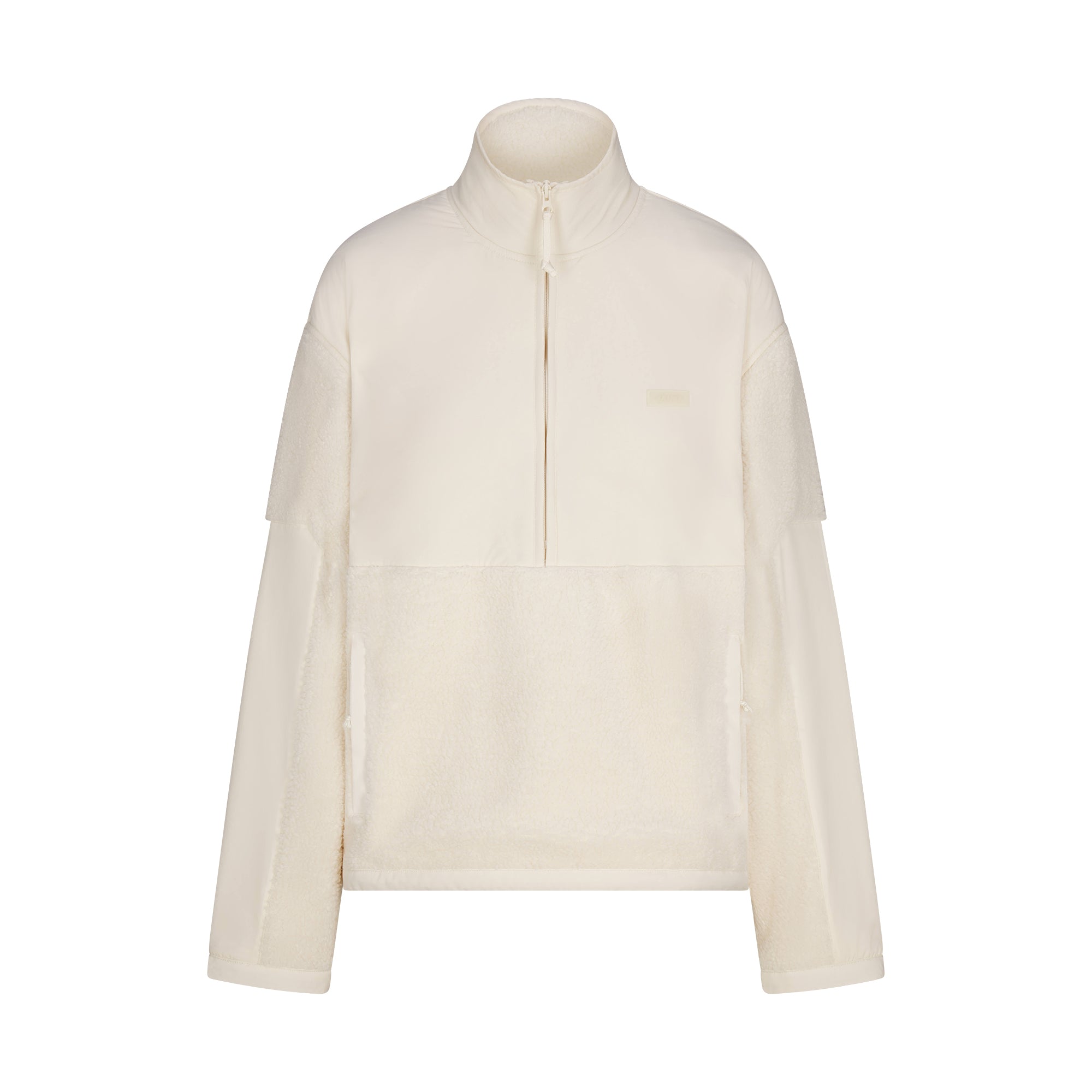 Oversized Half Zip Up Pullover - Image 10