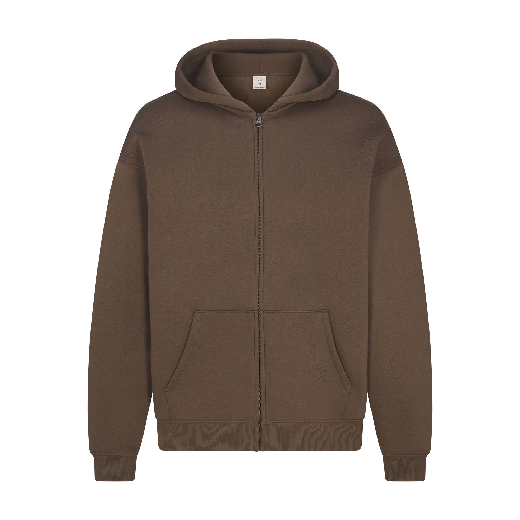 Mens Relaxed Zip Up Hoodie - Image 6