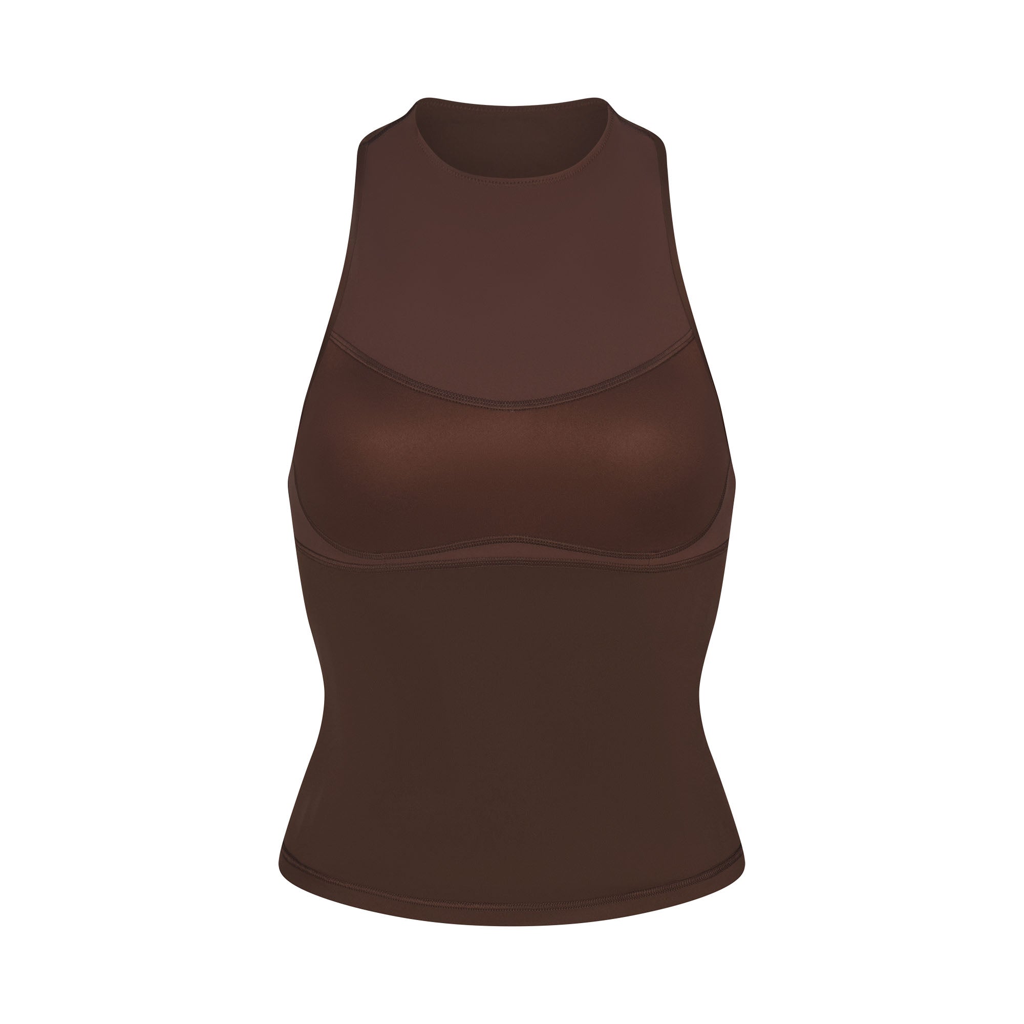Mock Neck Racer Tank - Image 10