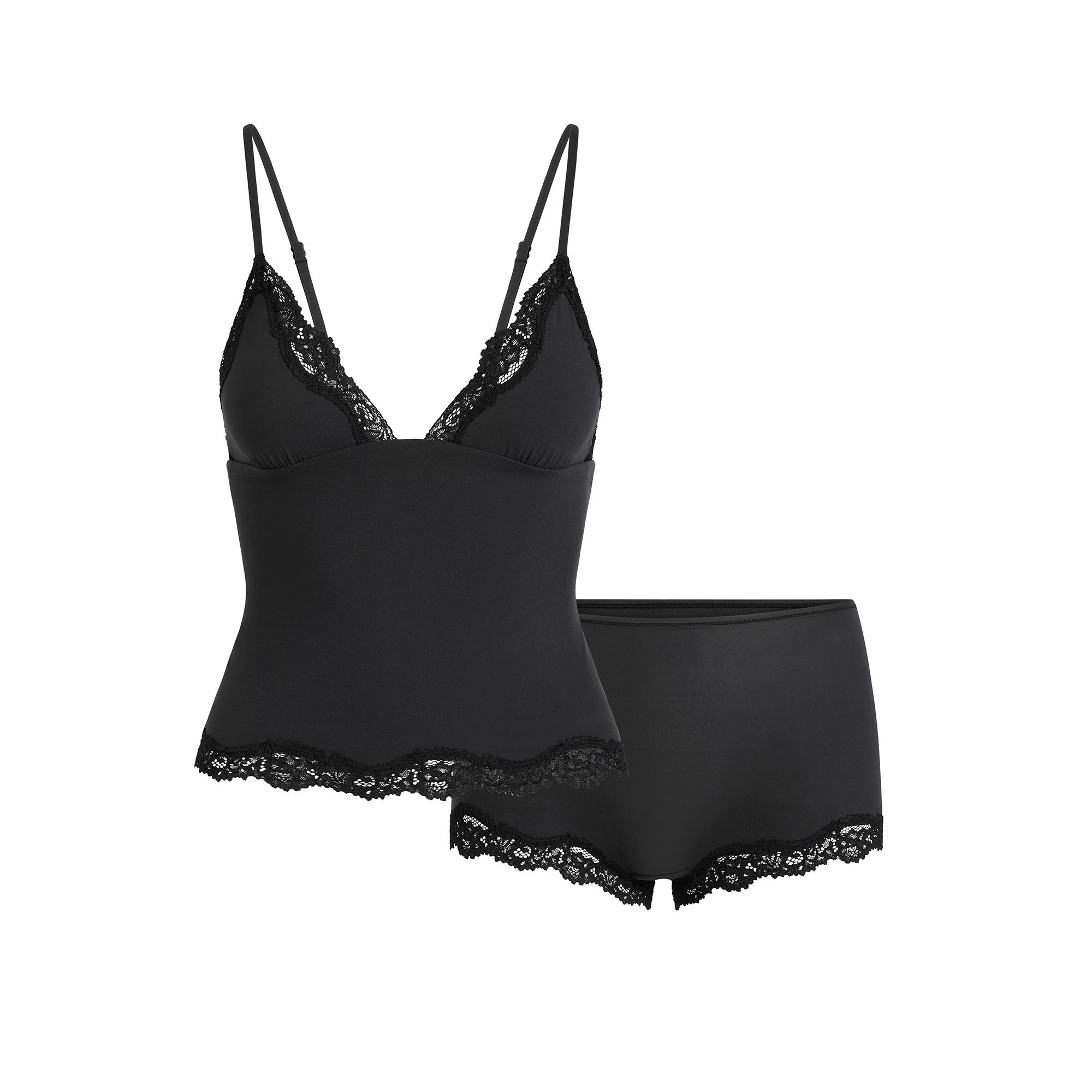 Triangle Cami And Boy Short Set - Image 6