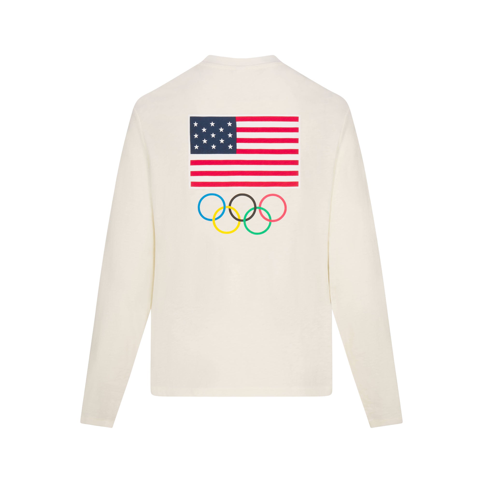 Worn In Jersey Olympic Long Sleeve T-Shirt - Image 7