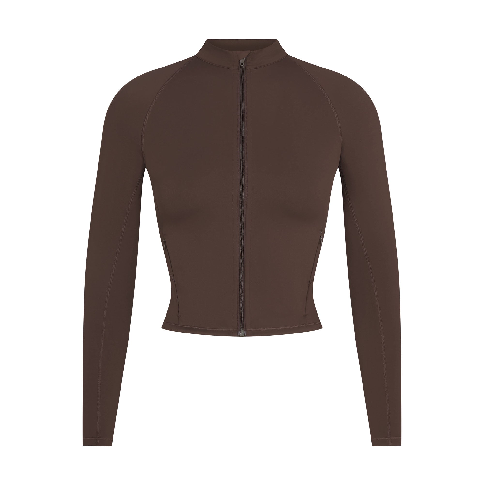 Mock Neck Full Zip Jacket - Image 6
