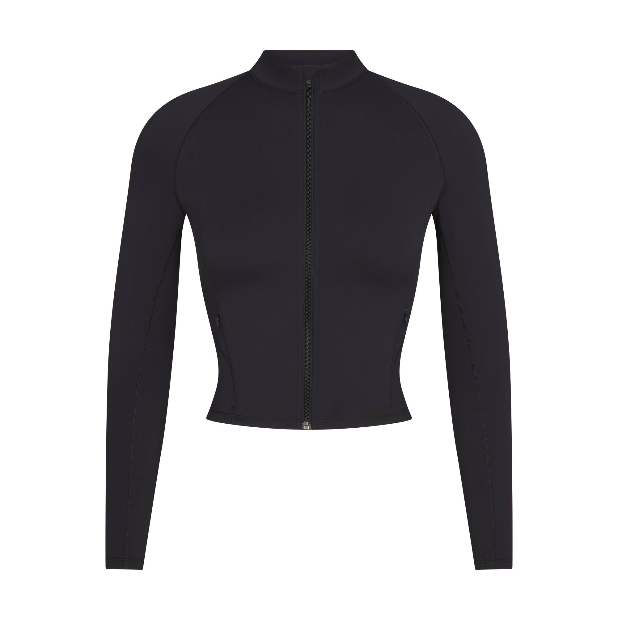 Mock Neck Full Zip Jacket - Image 9
