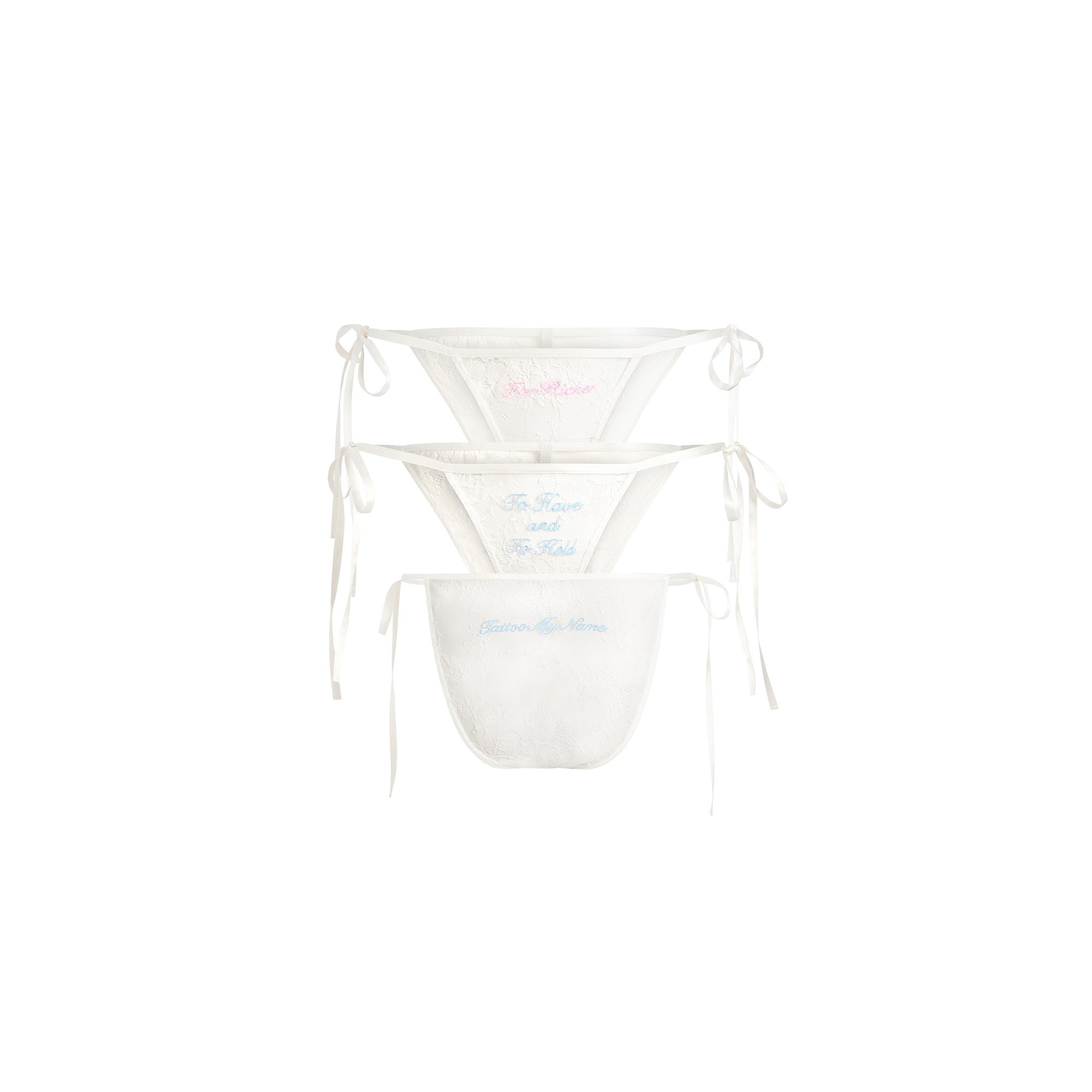 Embroidered Bikini 3-Pack - Image 10