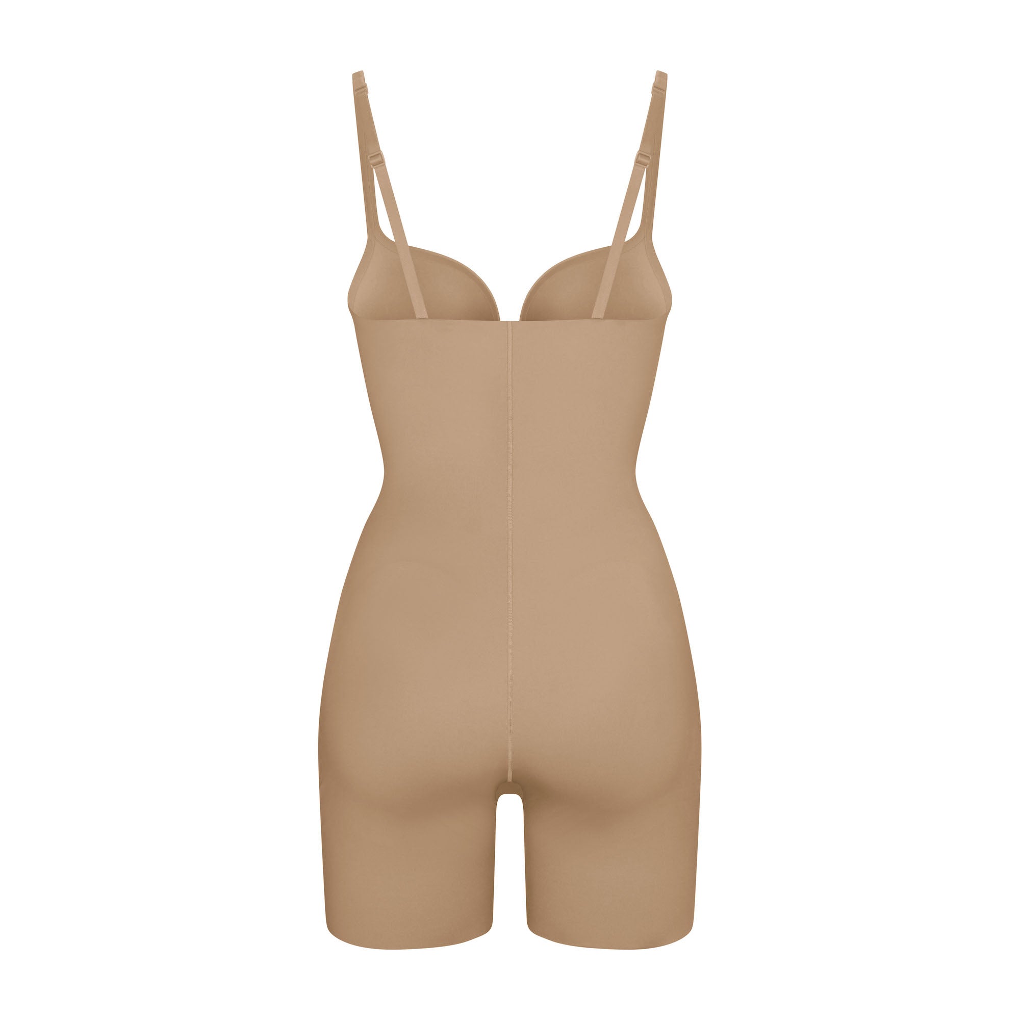 Push-Up Butt Enhancing Padded Mid Thigh Bodysuit - Image 10