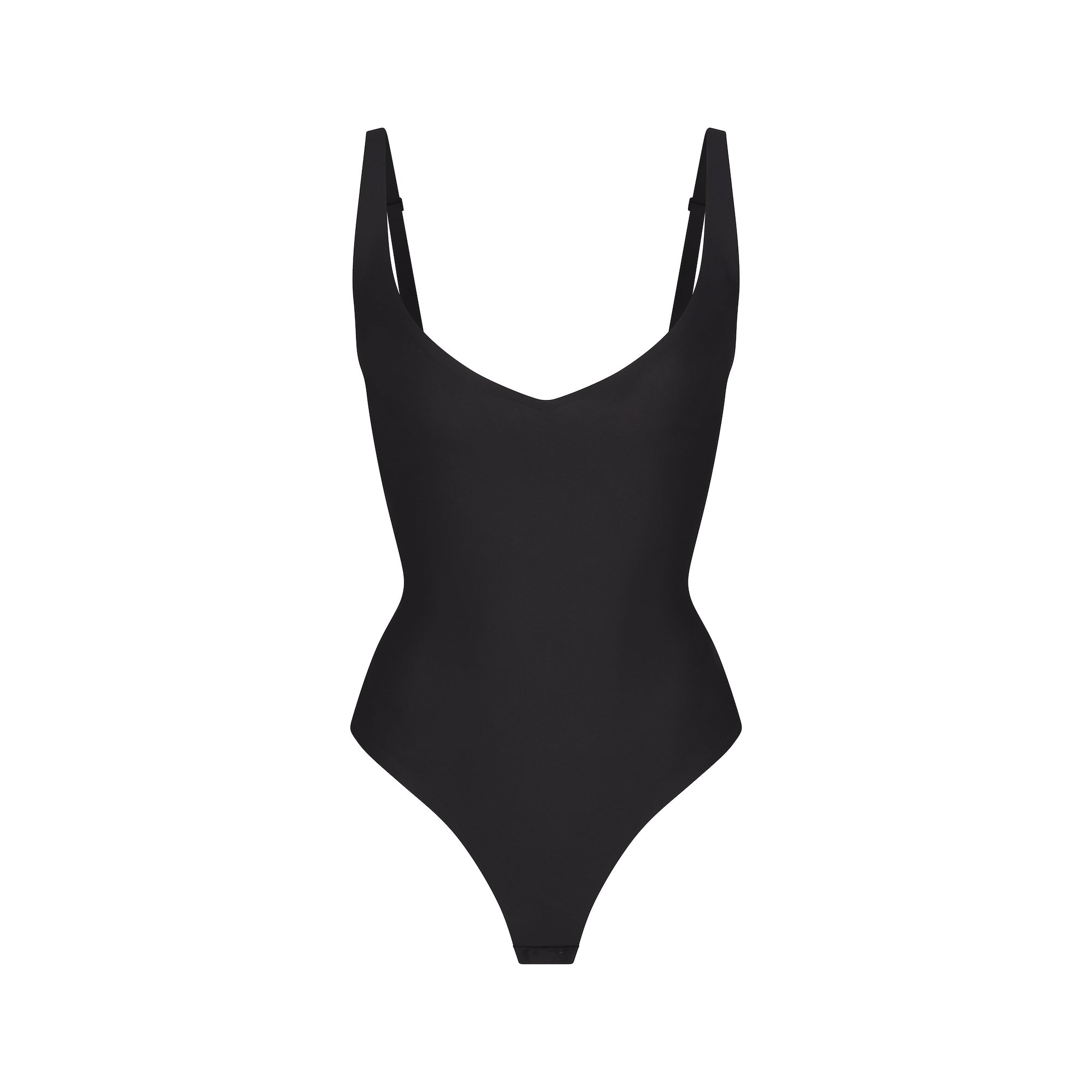 Core Sculpt Plunge Thong Bodysuit - Image 7