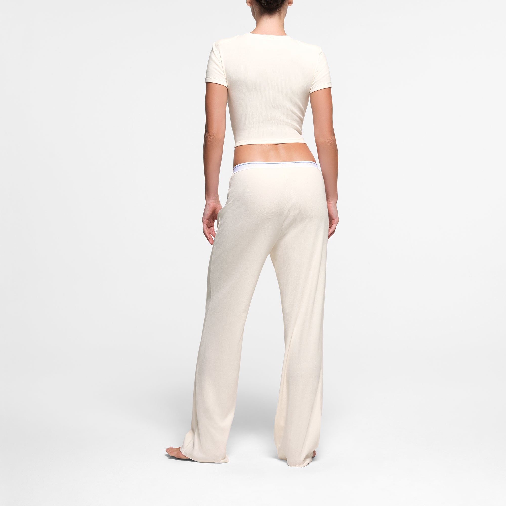 Shoulder Pad Cropped Top - Image 3