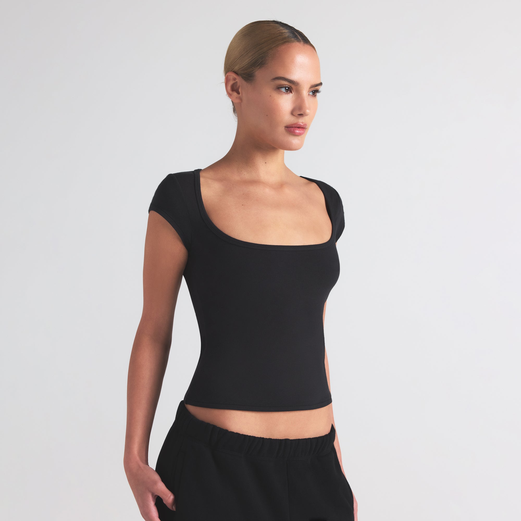 Scoop Neck T-Shirt - Image 3