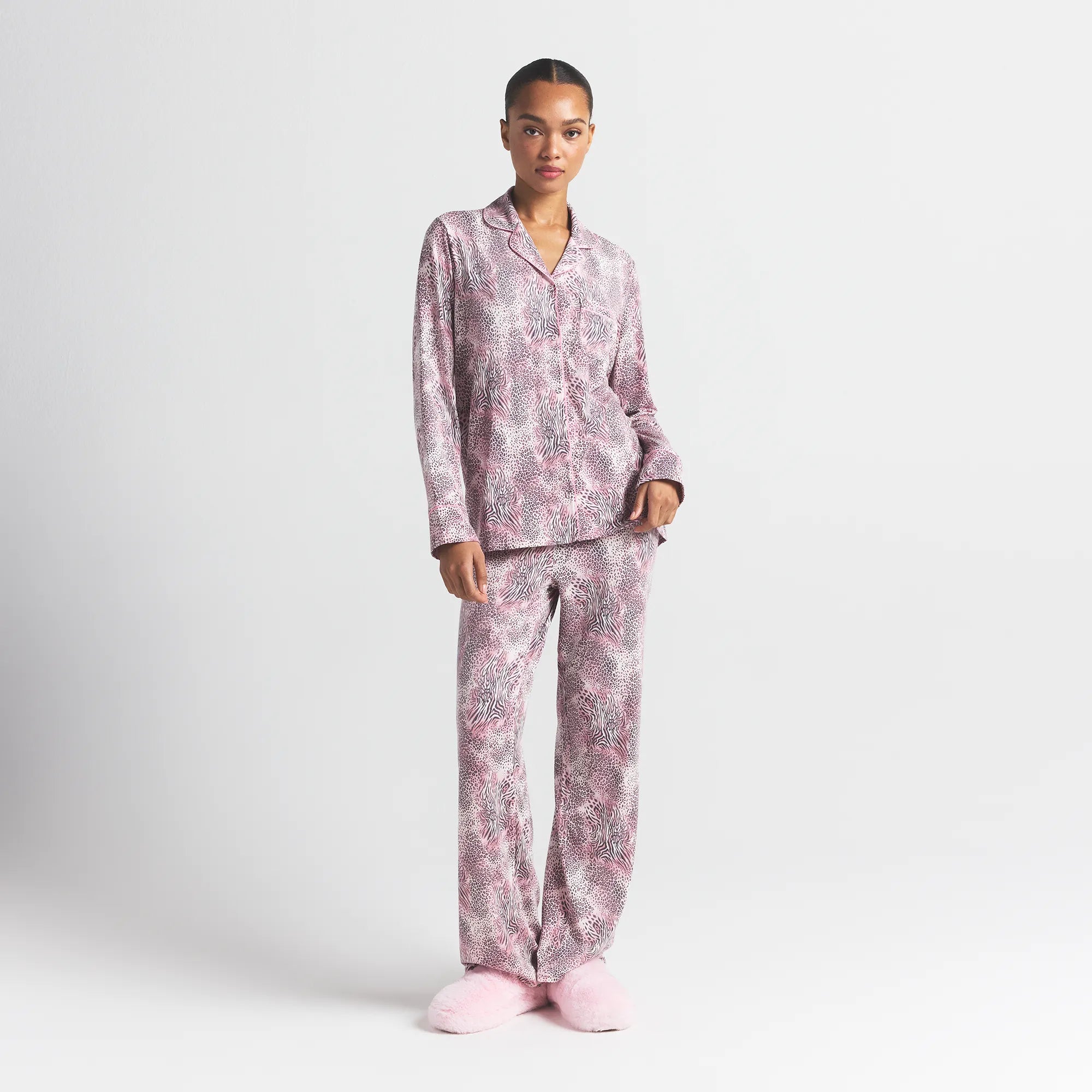 Long Sleeve Button Up Set