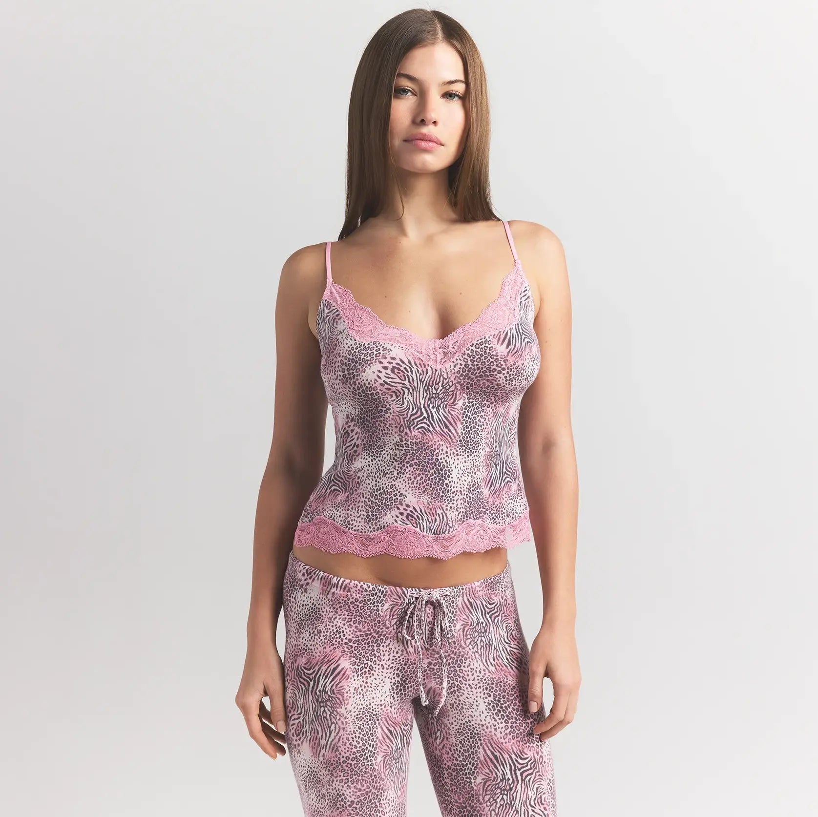 Lace Cami And Pant Set - Image 2
