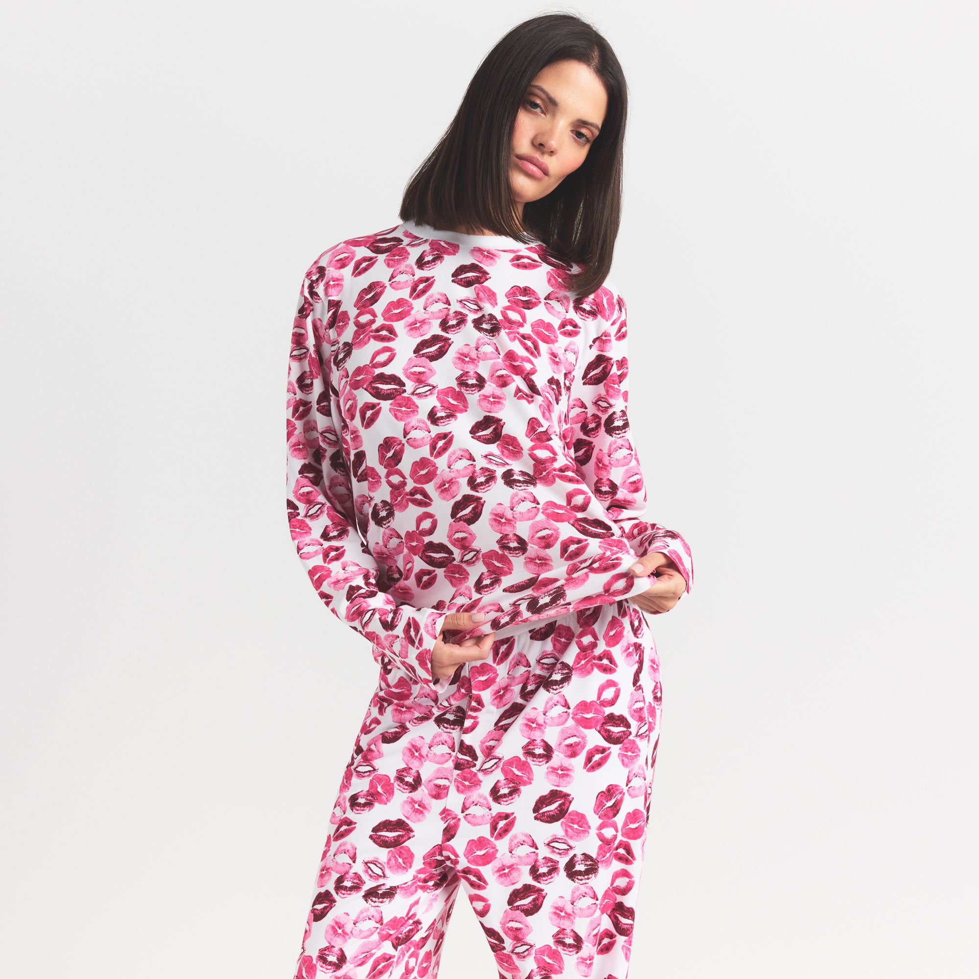 Long Sleeve T-Shirt And Loose Pant Set - Image 2