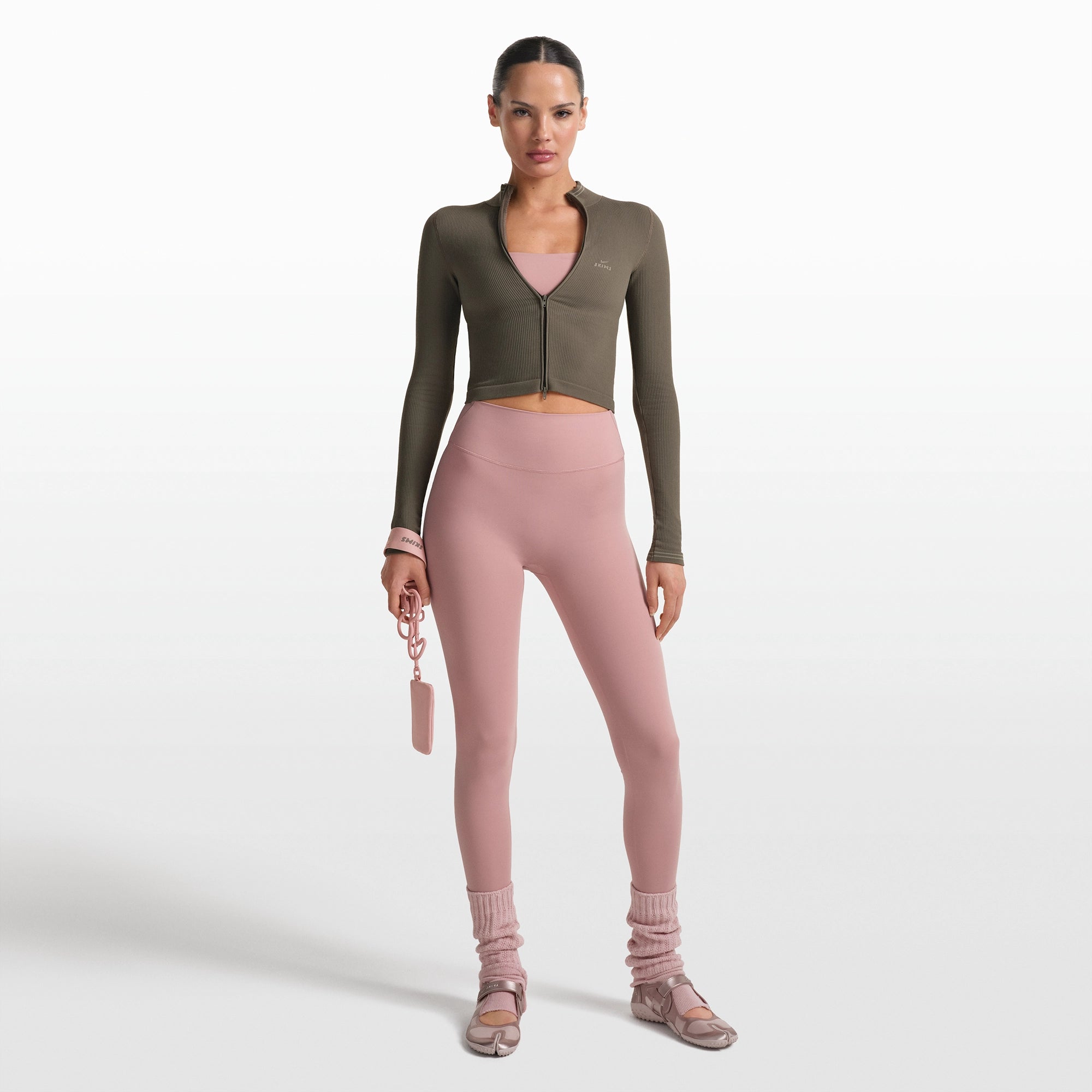 Zip Up Crop Jacket