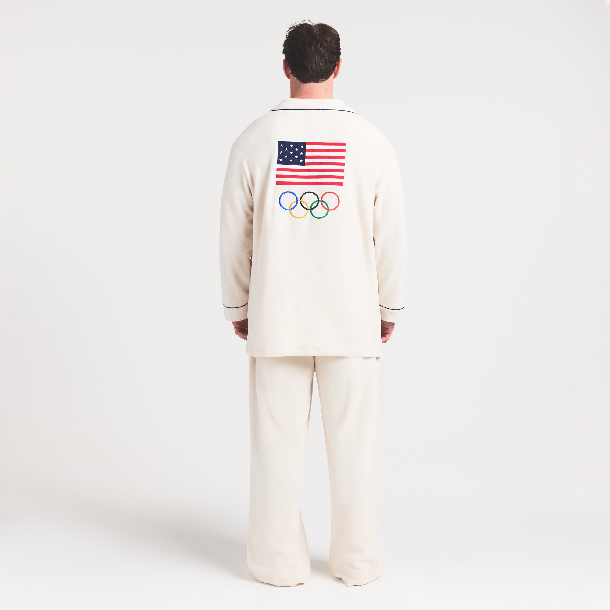 Fleece Unisex Olympic Oversized Sleep Top - Image 10