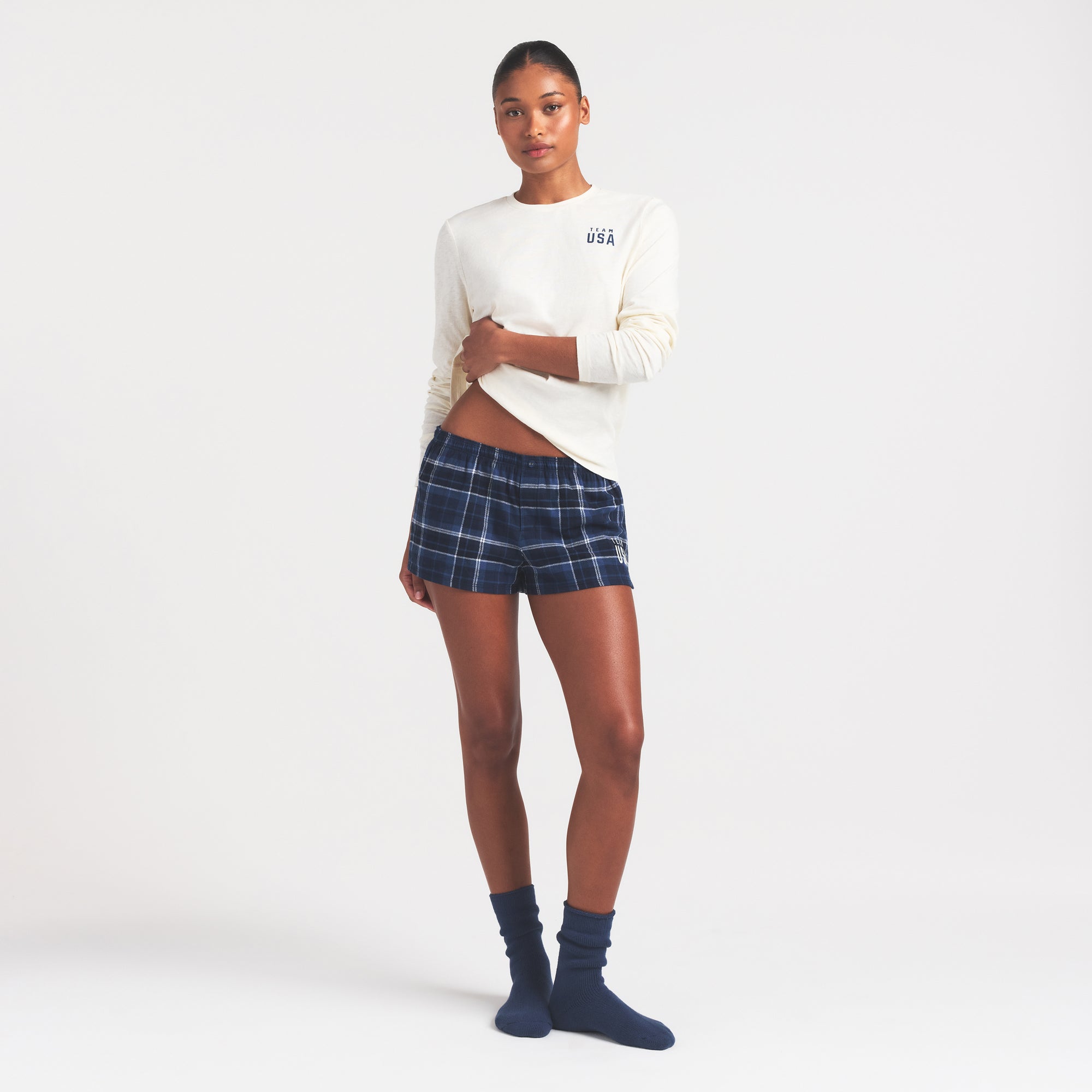 Worn In Jersey Olympic Long Sleeve T-Shirt - Image 4