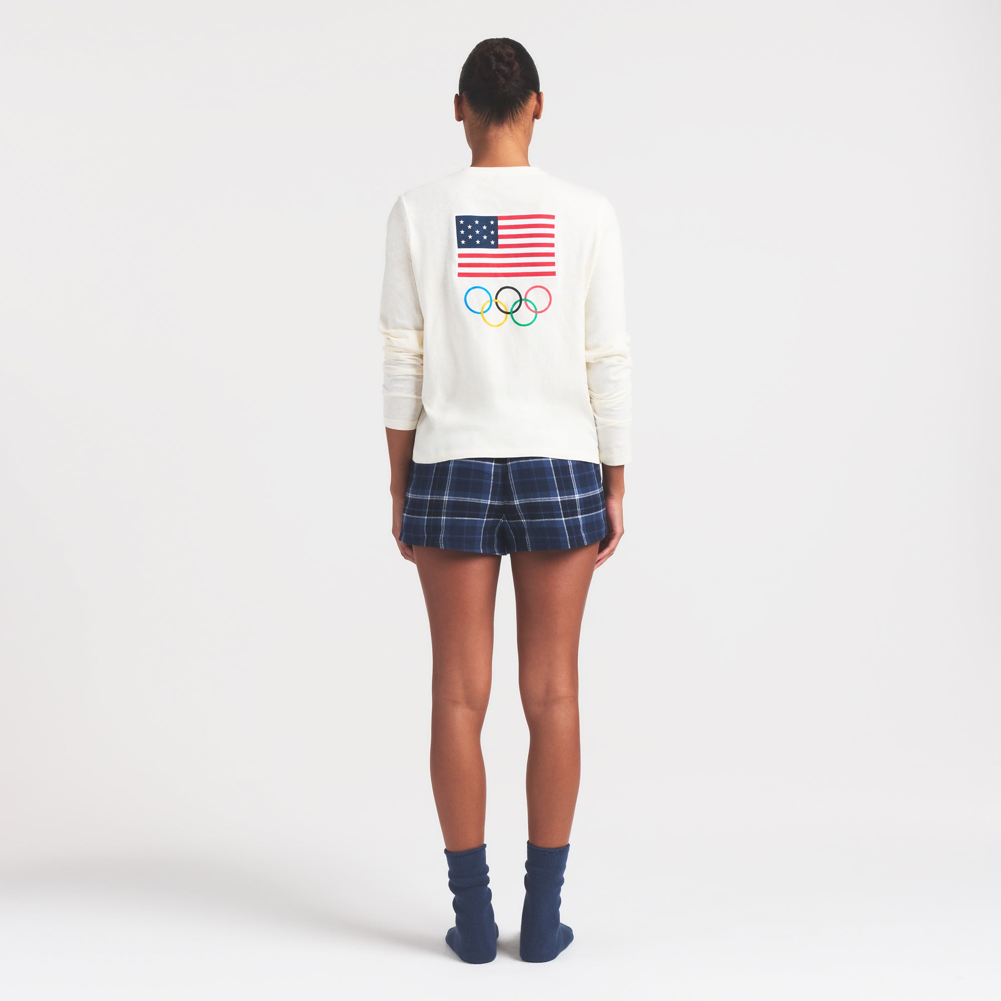 Worn In Jersey Olympic Long Sleeve T-Shirt - Image 5