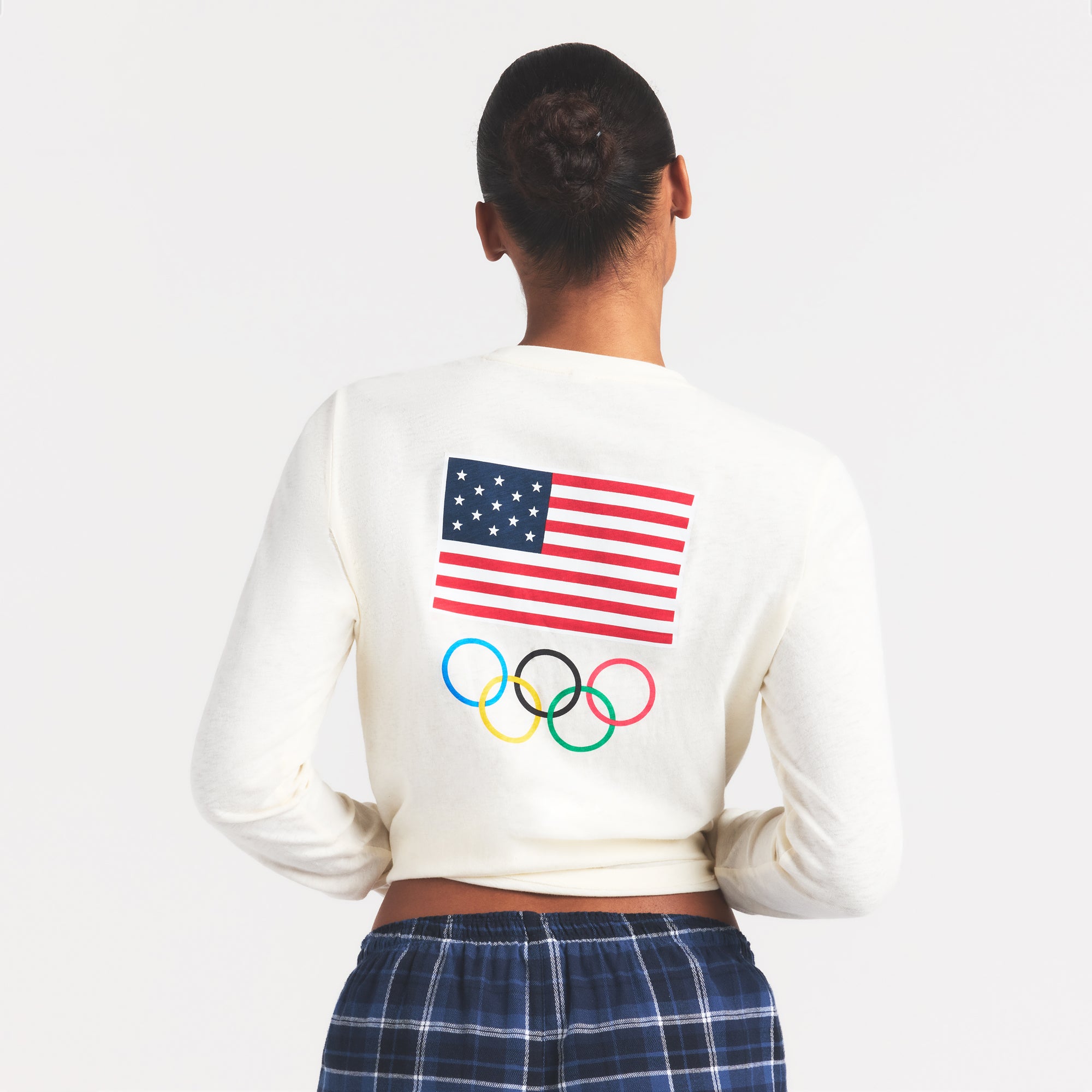Worn In Jersey Olympic Long Sleeve T-Shirt - Image 3