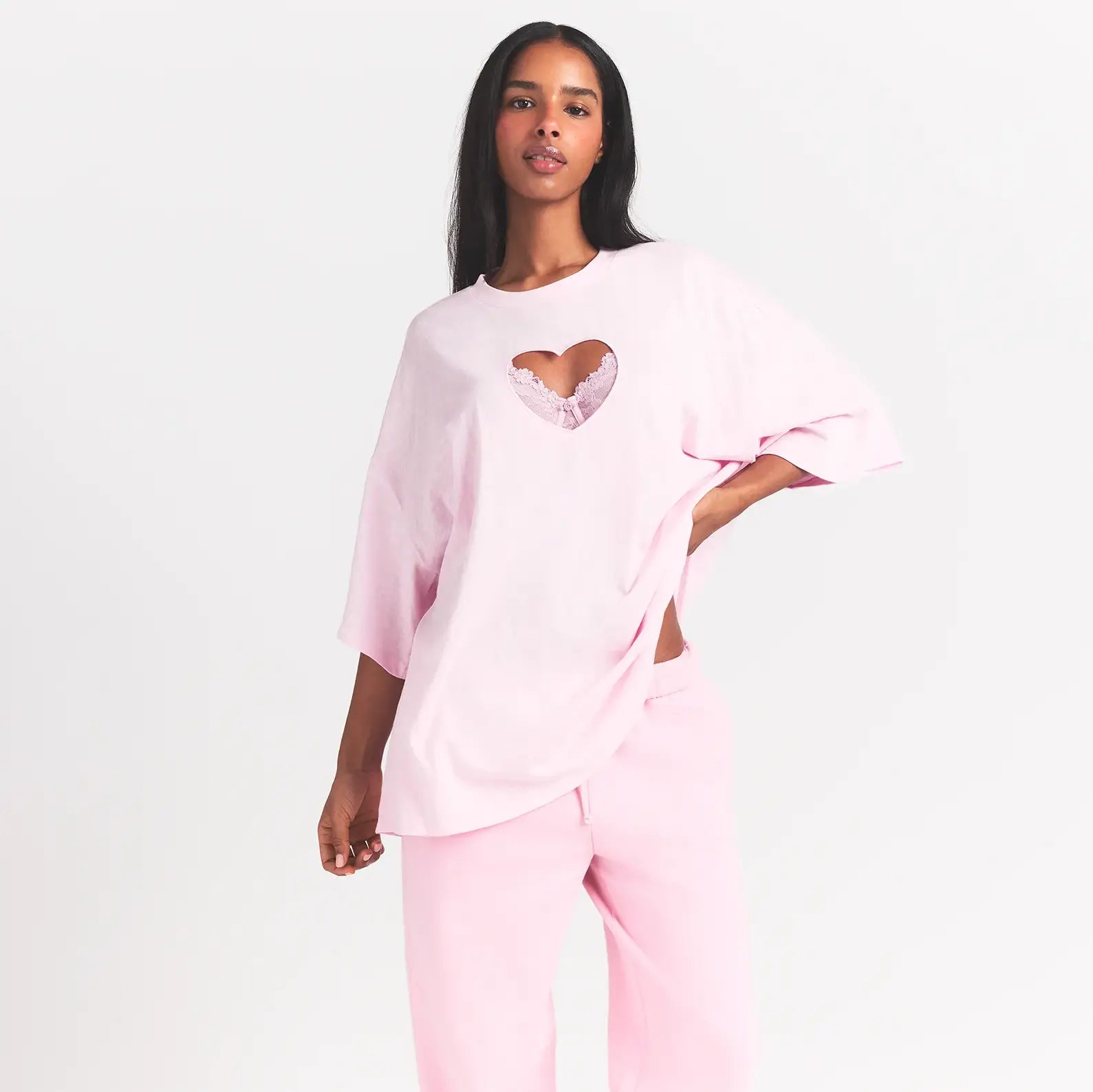 Heart Oversized T-Shirt - Image 2