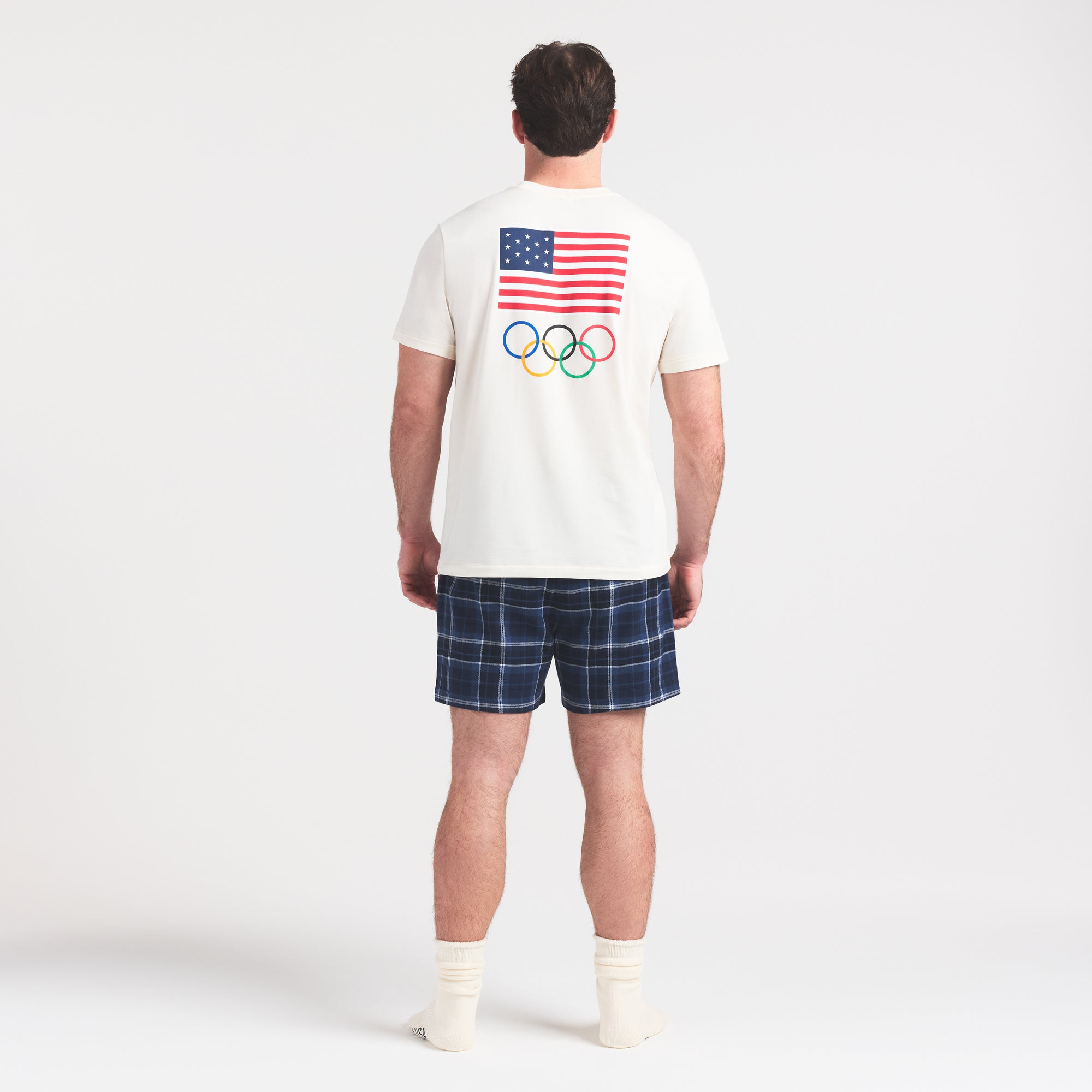 Jersey Sleep Mens Olympic T-Shirt - Image 4