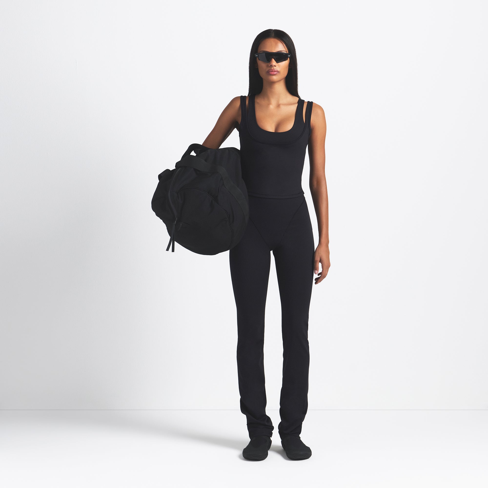 Double Strap Scoop Tank