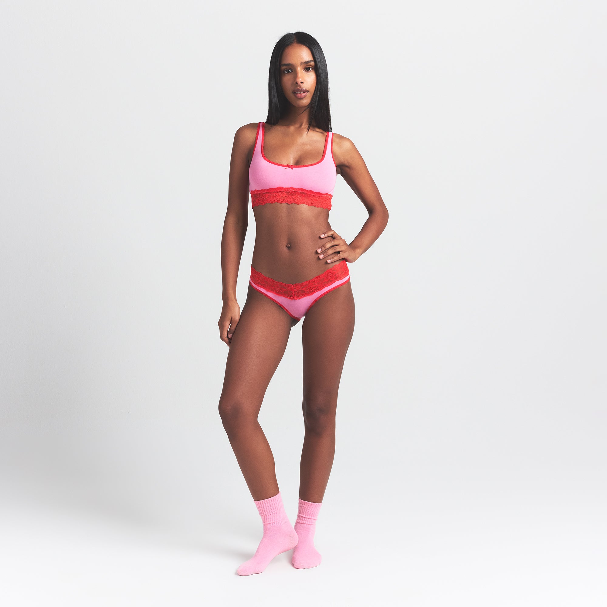 Wide Lace Brief