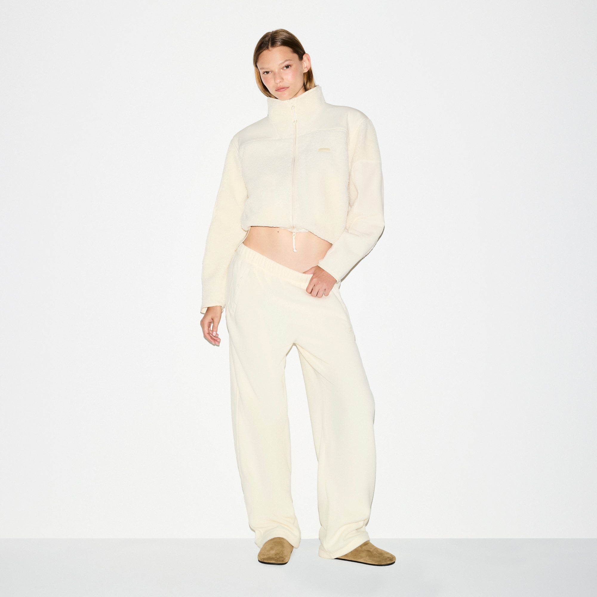 Boxy Zip Up Jacket - Image 2