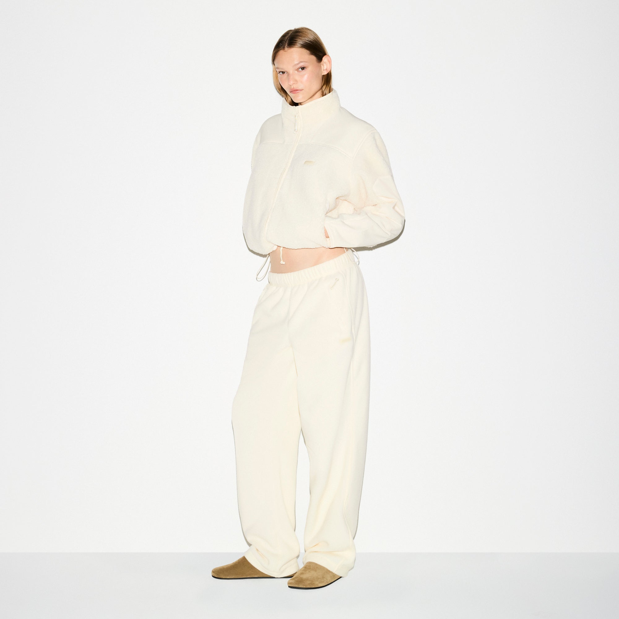 Boxy Zip Up Jacket - Image 4