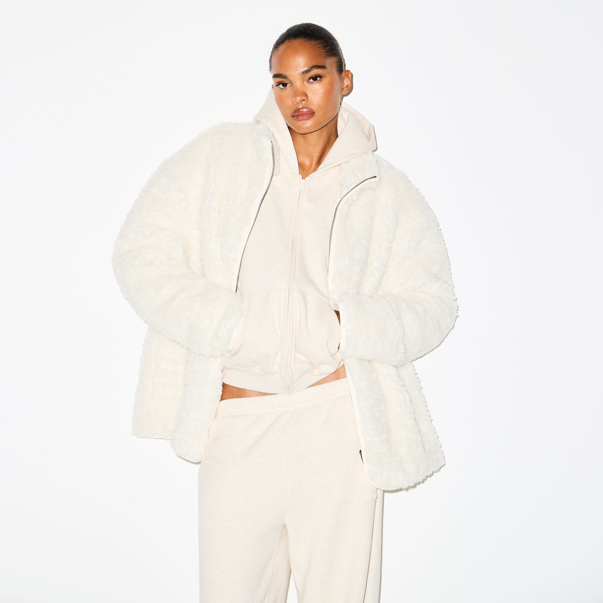 Oversized Mock Neck Jacket - Image 5