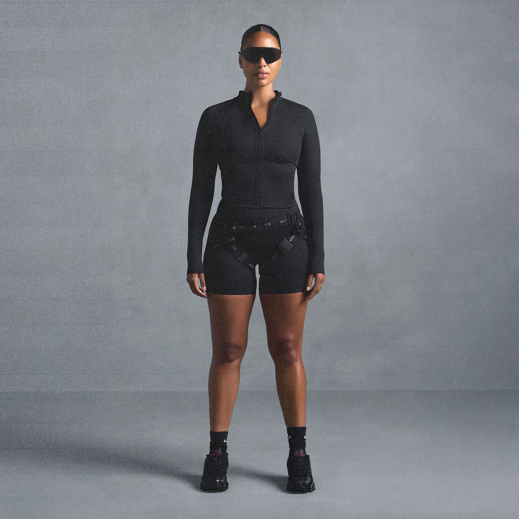 Mock Neck Full Zip Jacket - Image 6