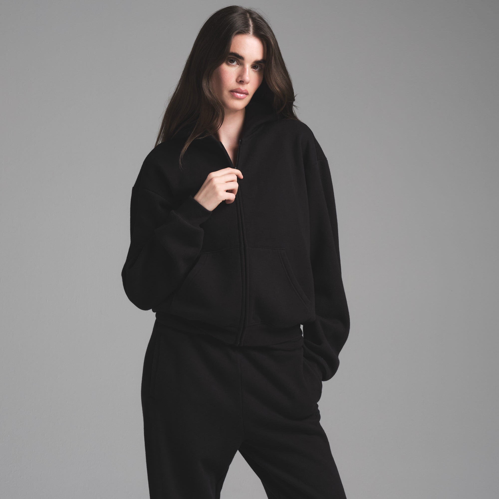 Classic Zip Up Hoodie - Image 3
