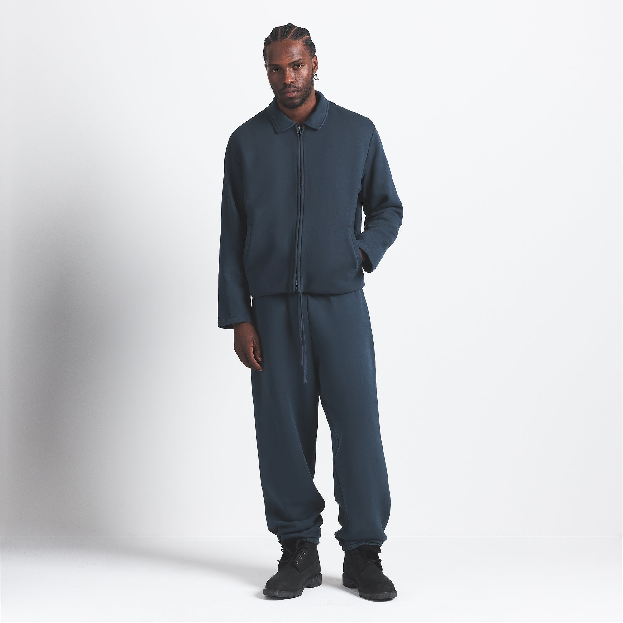 Mens Sherpa-Lined Zip Up Jacket - Image 4